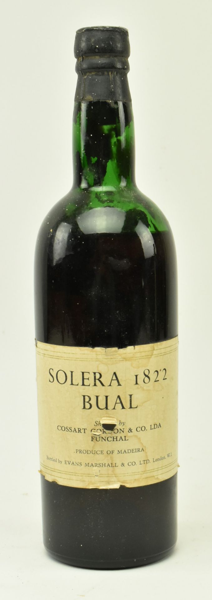 MADEIRA SOLERA 1822 BUAL - SHIPPED BY COSSART GORDON & CO