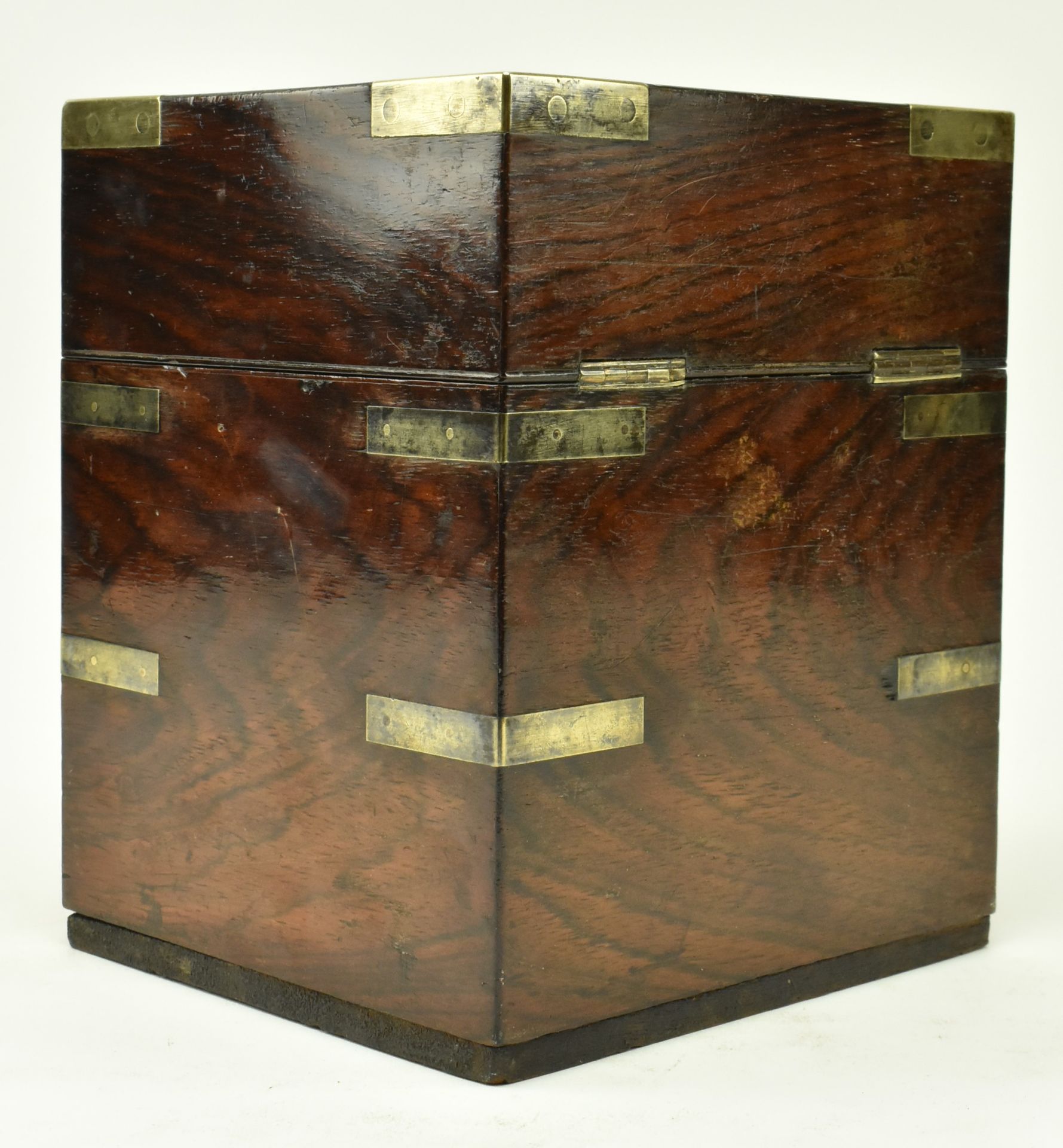 EARLY 19TH CENTURY GEORGE III MAHOGANY JEWELLERY BOX - Image 5 of 5