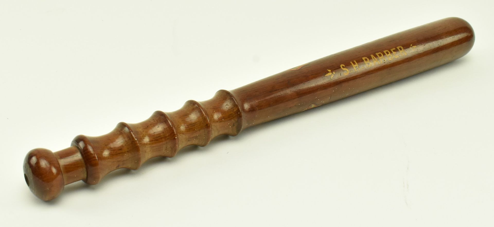 GEORGE V WOODEN SPECIAL CONSTABLE 1914-1919 TRUNCHEON - Image 6 of 6