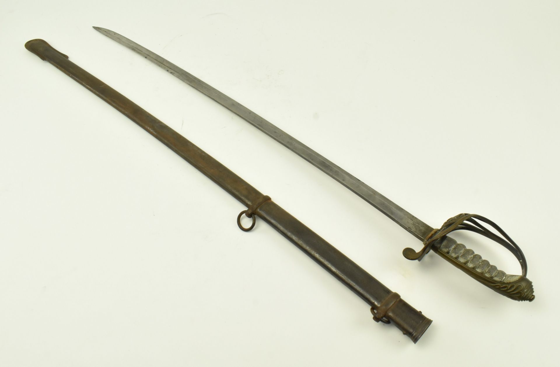 WILLIAM IV 1822 PATTERN INFANTRY OFFICER'S SWORD & SCABBARD - Bild 2 aus 9