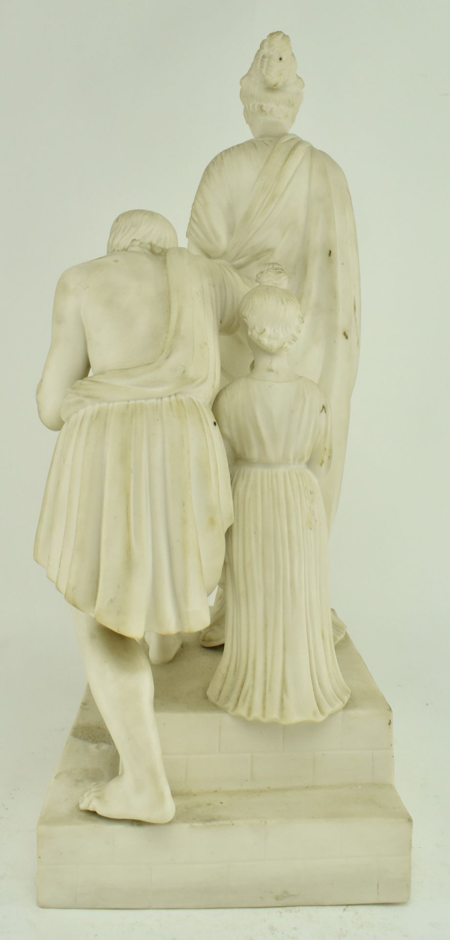 CONTINENTAL SEVRES MANNERS PARIAN WARE CHARITY FIGURE - Image 3 of 6