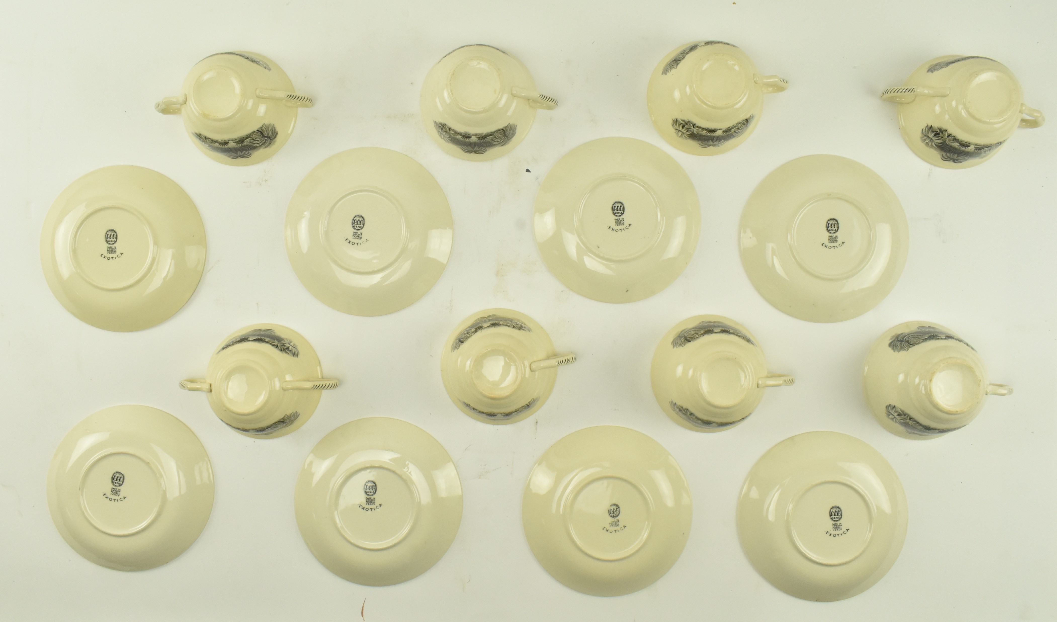 ARTHUR PERCY - EXOTICA - EARLY 20TH CENTURY PART DINNER SERVICE - Bild 12 aus 13