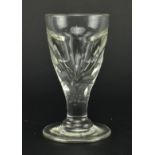 EARLY VICTORIAN HAND BLOWN DECEPTIVE TOASTMASTER GLASS