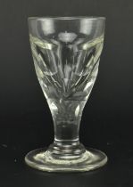 EARLY VICTORIAN HAND BLOWN DECEPTIVE TOASTMASTER GLASS