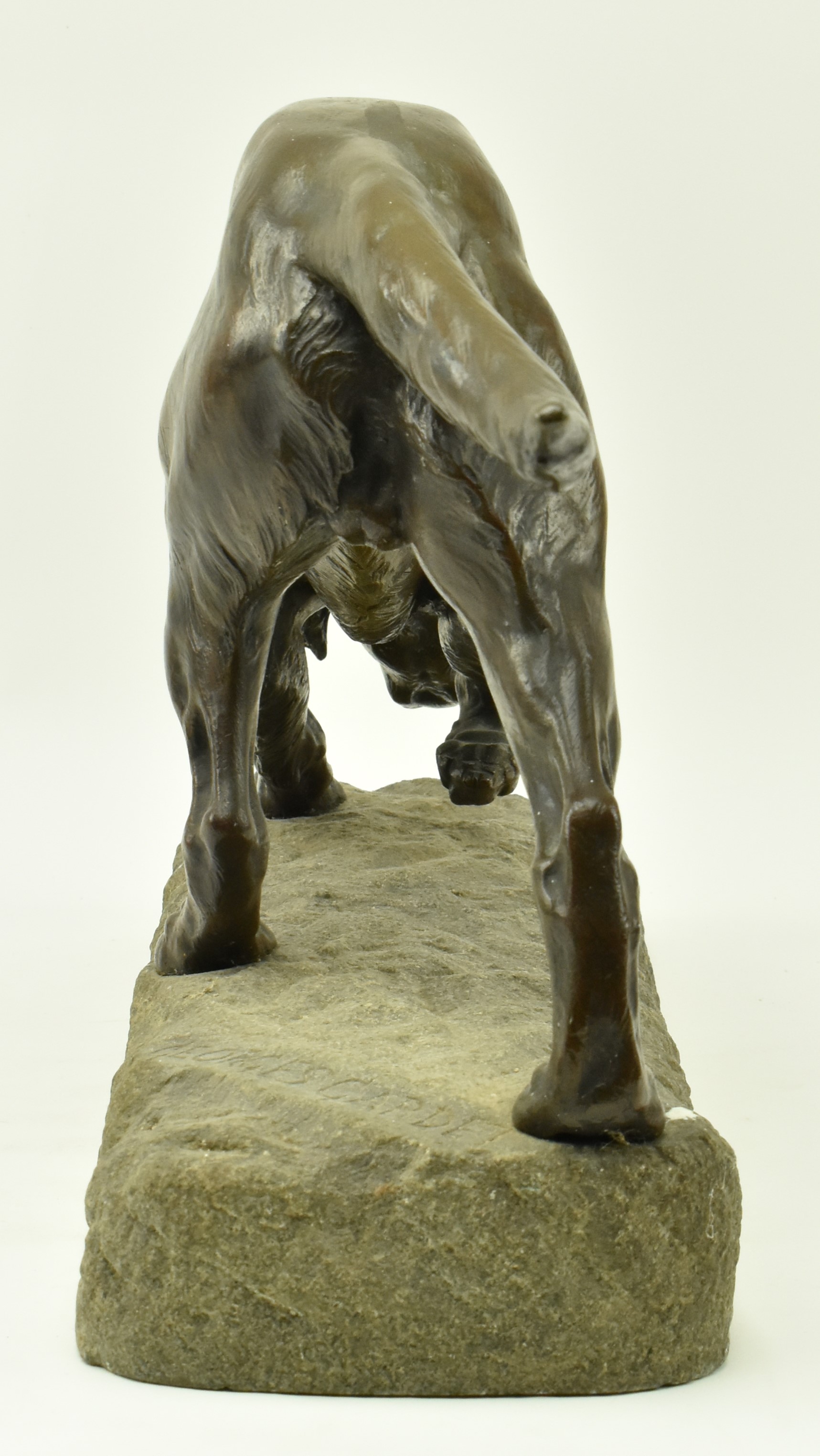 AFTER GEORGE GARDET (1863-1939) - BRONZE WORKED SCULPTURE - Image 4 of 6