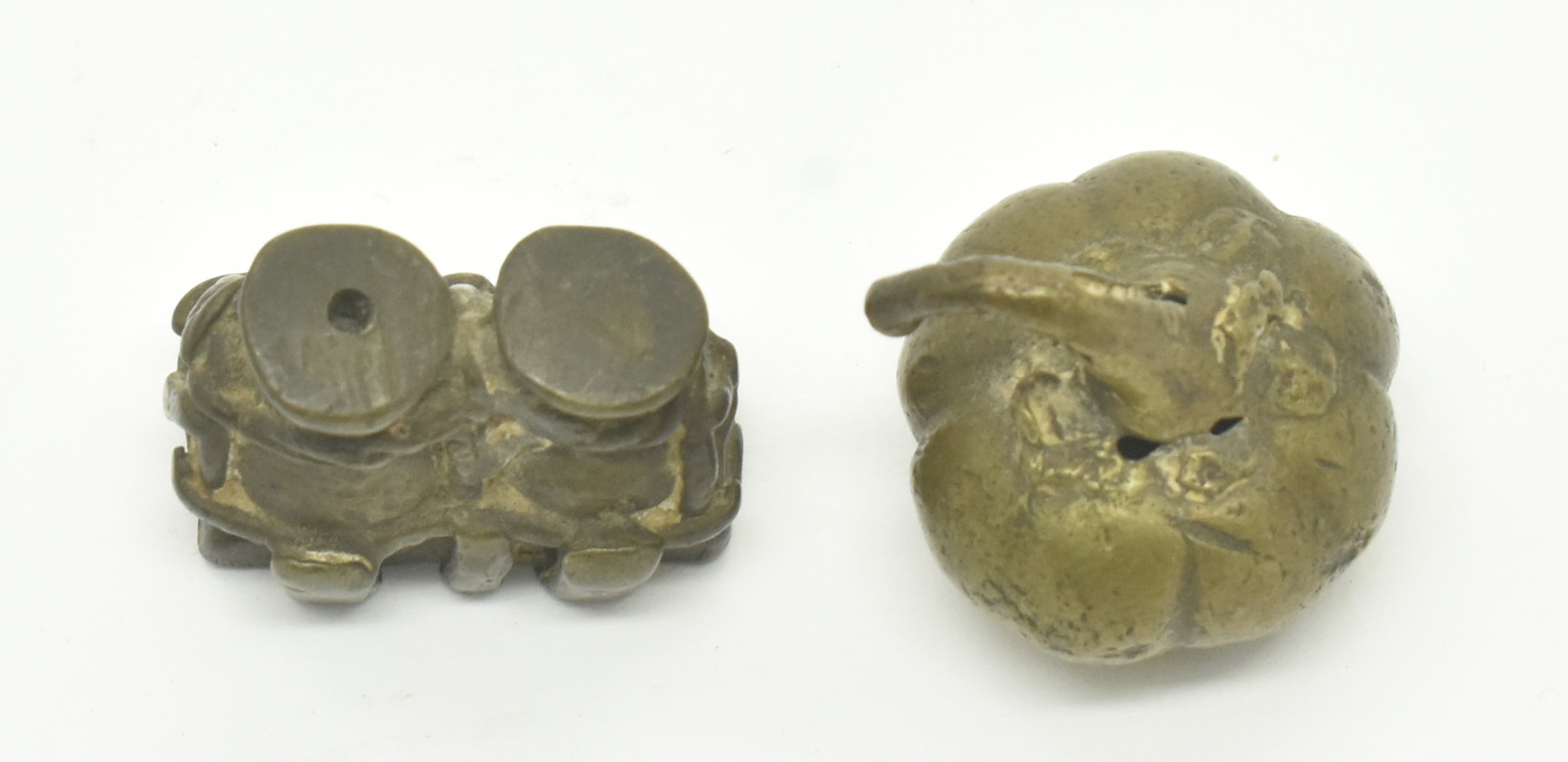 COLLECTION OF FIVE AFRICAN GHANA ASHANTI AKAN GOLD WEIGHTS - Image 7 of 8