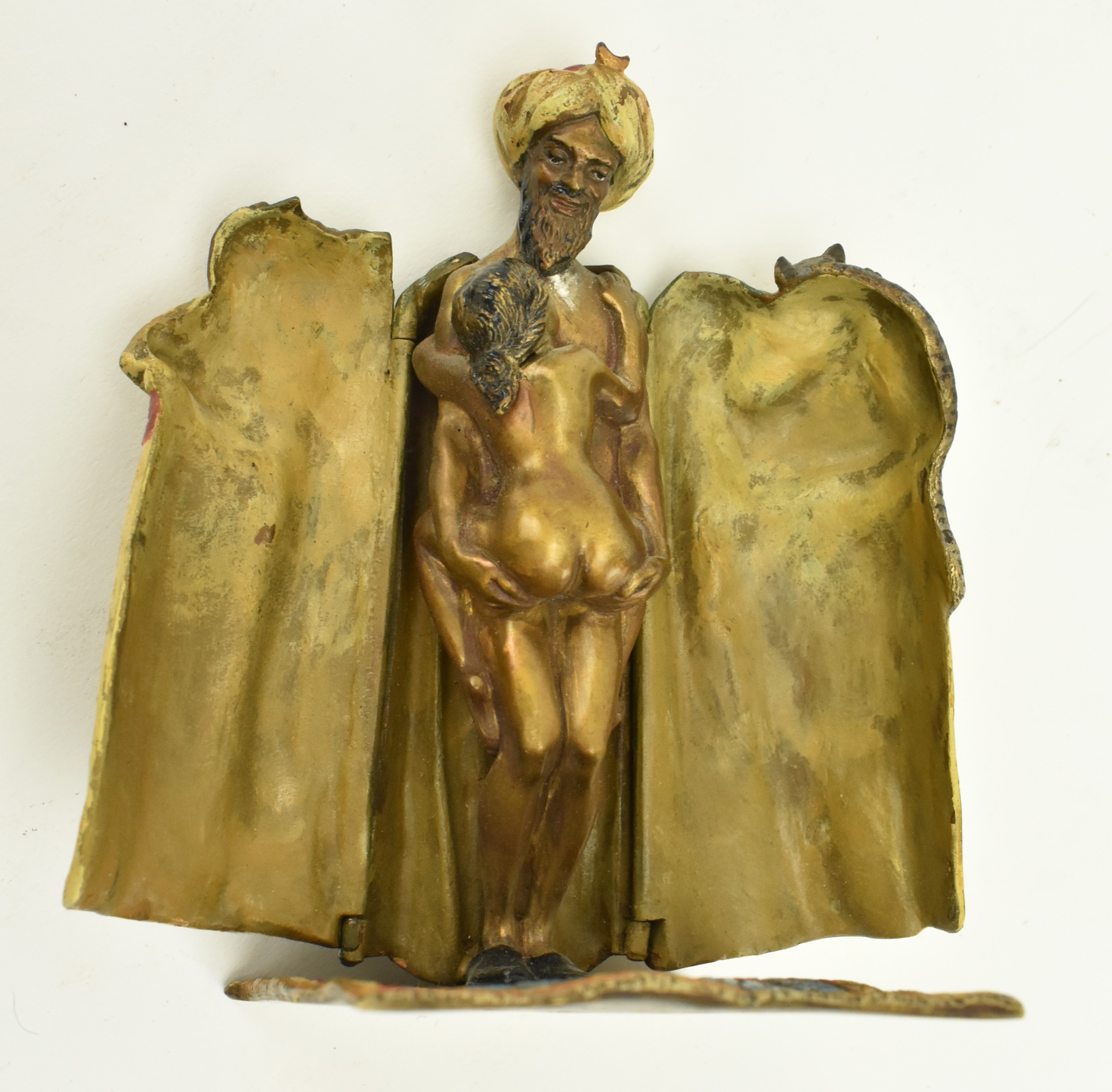 FRANZ BERGMAN - EROTIC COLD PAINTED MECHANICAL BRONZE ARAB - Image 6 of 7