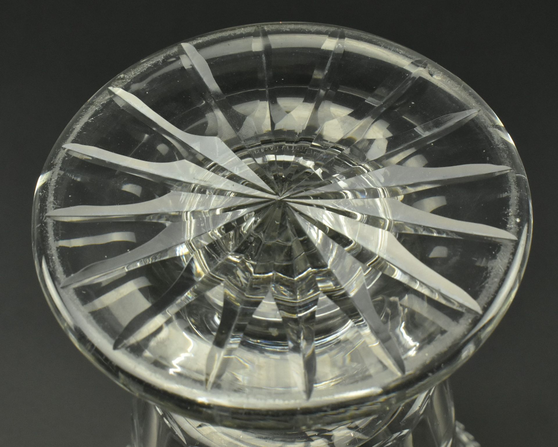 GEORGE IV CIRCA 1830S CELERY GLASS WITH PRINTIES VASE - Bild 7 aus 7