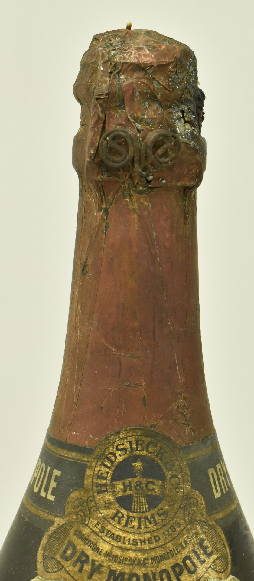 HEIDSIECK & CO REIMS - 1929 DRY MONOPOLE CHAMPAGNE BOTTLE - Image 3 of 6