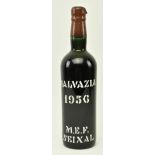 BOTTLE OF MALVAZIA 1956 M. E. F. SEIXAL