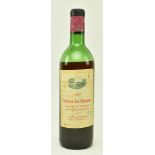 SINGLE BOTTLE OF 1967 CHATEAU LES CHAUMES FRENCH WINE