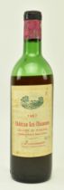 SINGLE BOTTLE OF 1967 CHATEAU LES CHAUMES FRENCH WINE