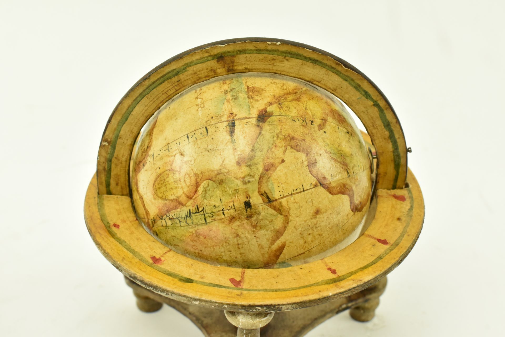 PAIR OF EARLY 20TH CENTURY METAL & WOOD CELESTIAL GLOBES - Image 3 of 6