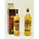 GRANT'S WHISKY - TWO BOTTLES OF SCOTCH WHISKY