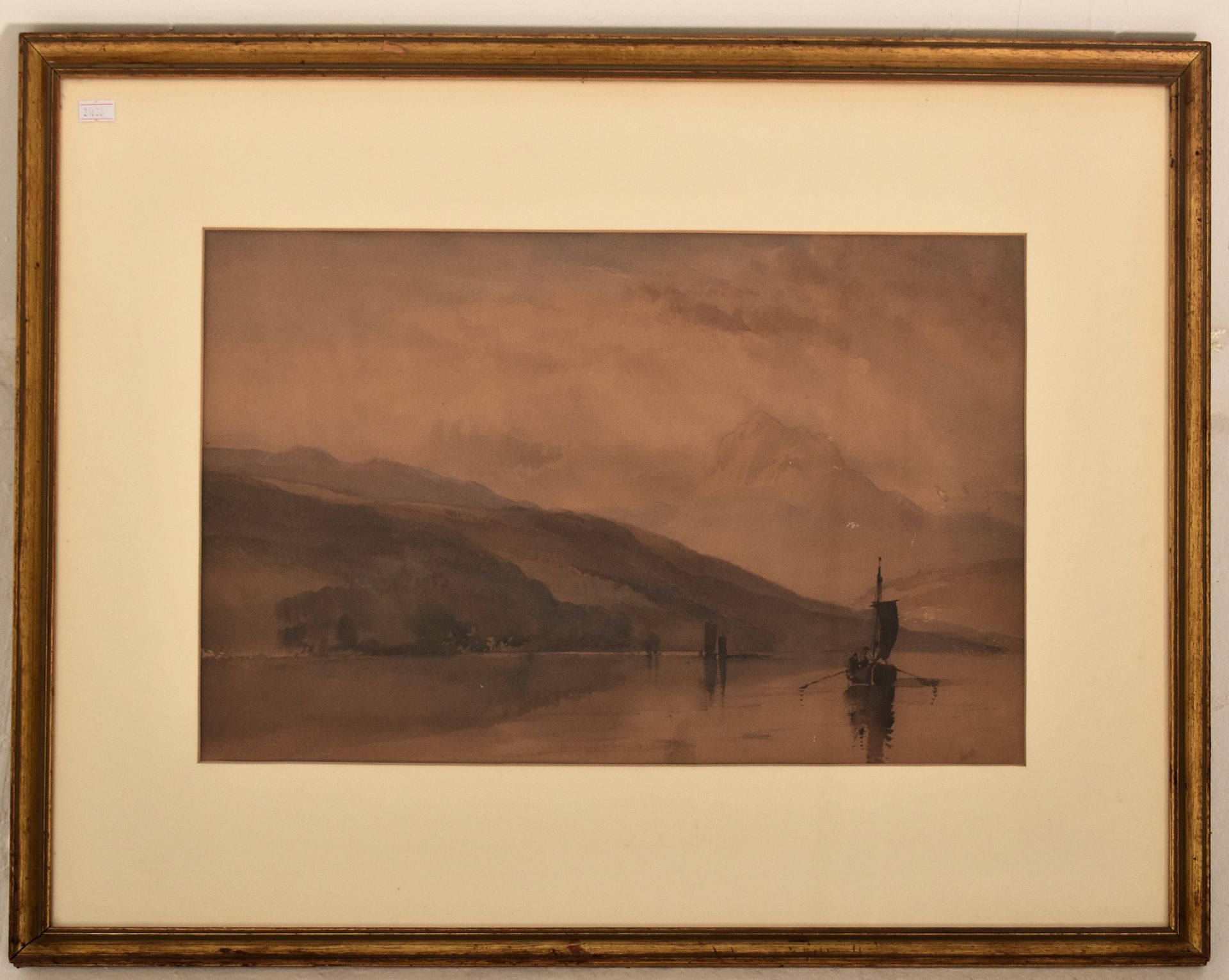 PETER DE WINT (1784-1849) - WATERCOLOUR ON PAPER LOCH LOMOND - Bild 2 aus 5