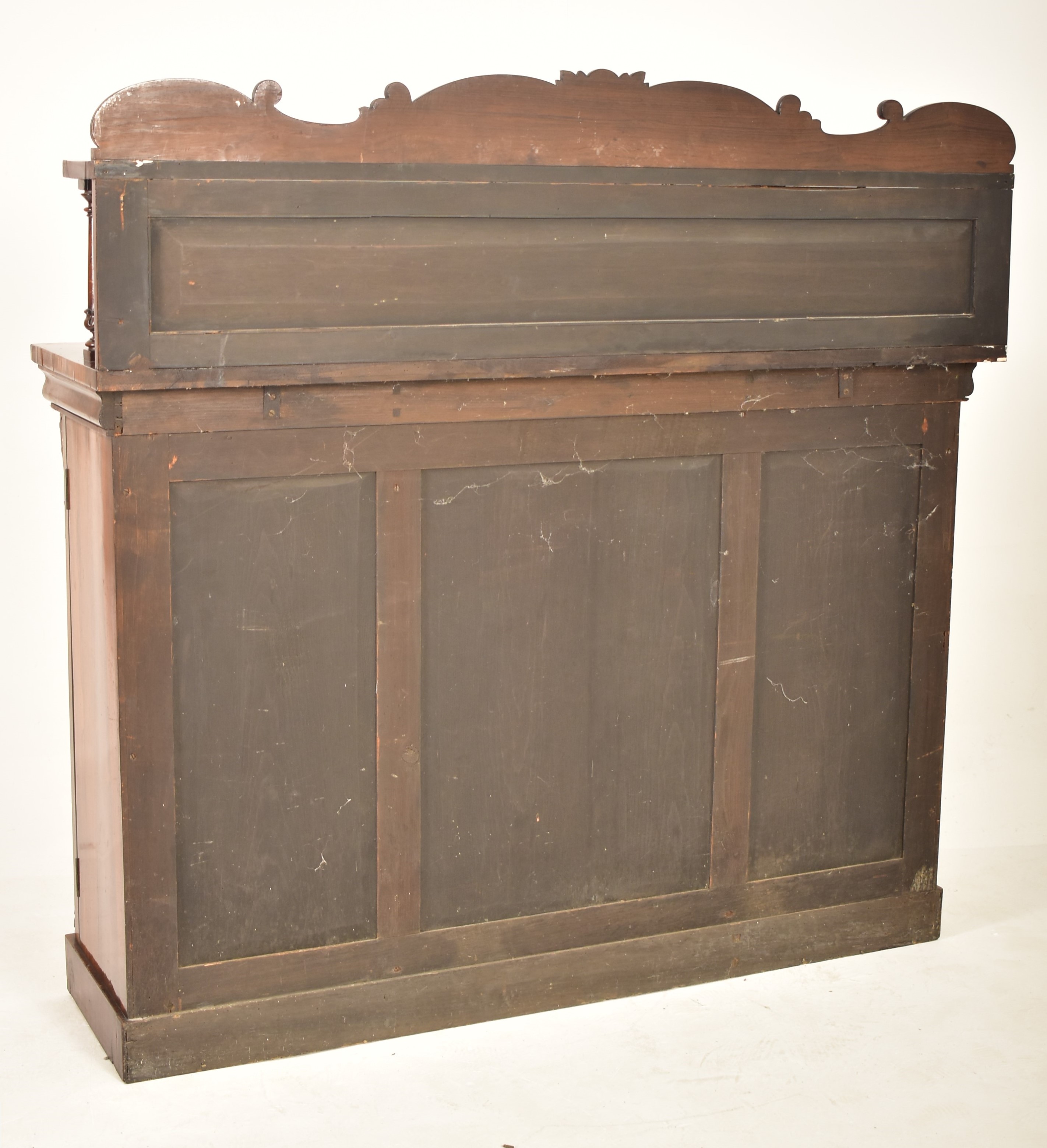 EARLY VICTORIAN FLAME MAHOGANY CHIFFONIER CABINET - Image 6 of 6