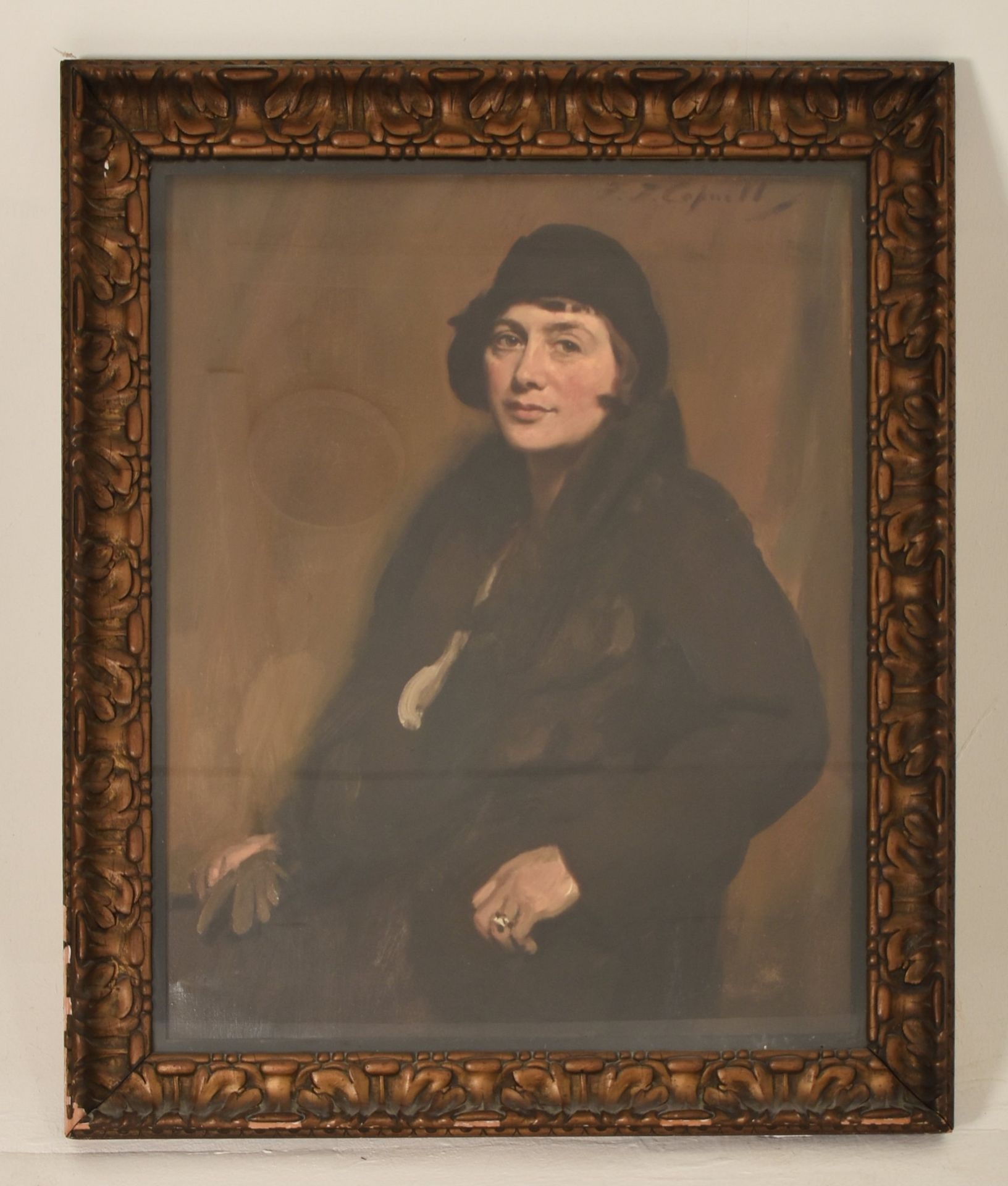 FRANK T. COPNALL (1870-1949) - PORTRAIT OF MARY ETHEL GORST - Bild 2 aus 5