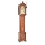 18TH CENTURY WEST COUNTRY MOON PHASE LONGCASE CLOCK