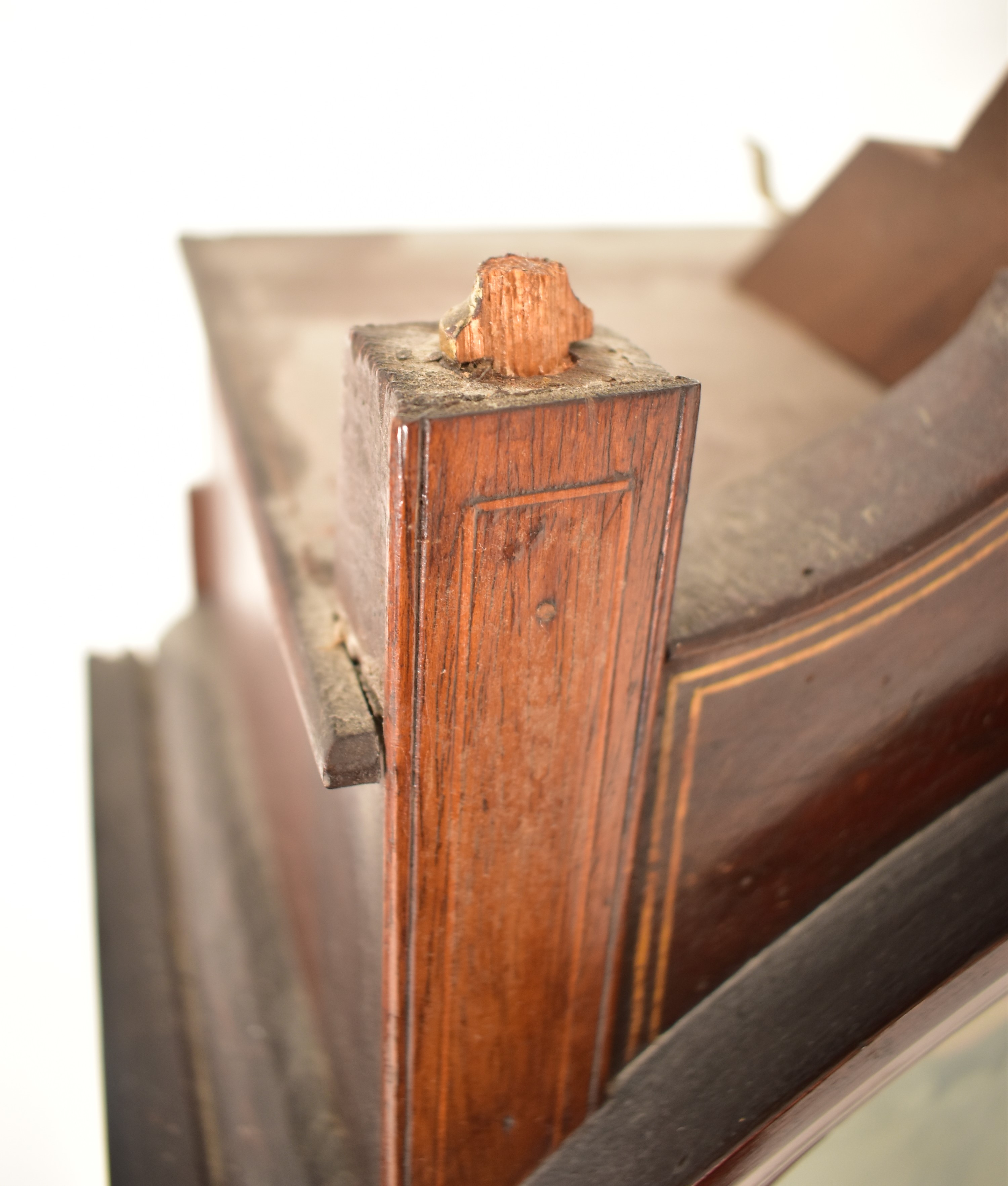 18TH CENTURY WEST COUNTRY MOON PHASE LONGCASE CLOCK - Image 4 of 7