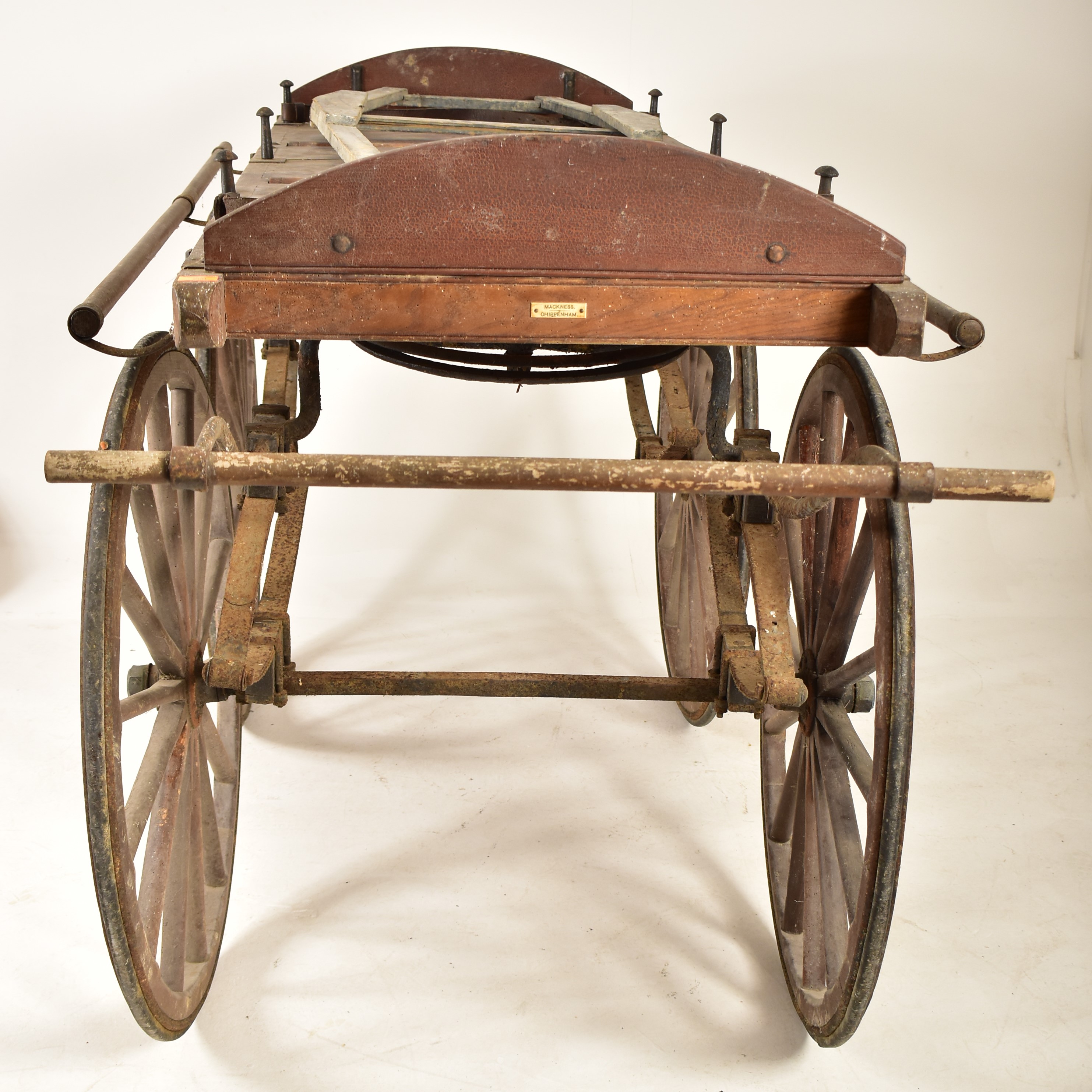 LATE 19TH CENTURY MACKNESS OF CHIPPENHAM BIER CARRIAGE - Image 5 of 5