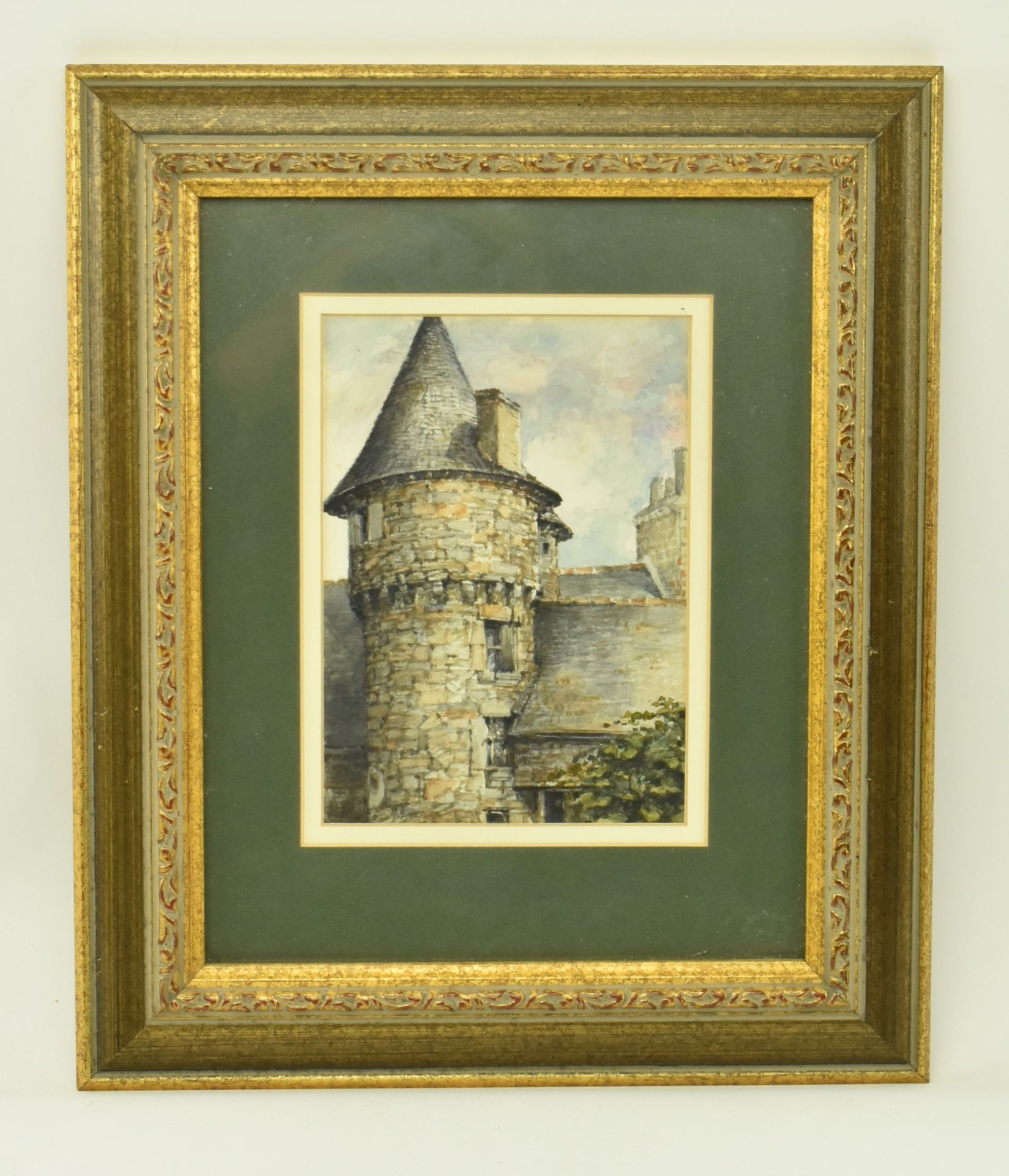 COL. HAROLD E. MALET - THE BLACK PRINCES TOWER - WATERCOLOUR - Image 2 of 3
