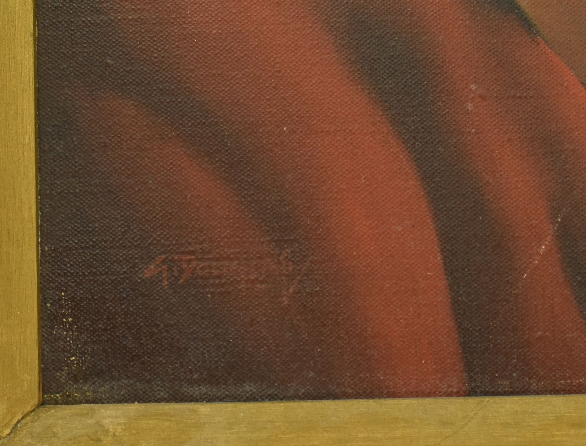 GORAY DOUGLAS - PAIR OF OIL ON CANVAS PORTRAIT PAINTINGS - Bild 7 aus 8