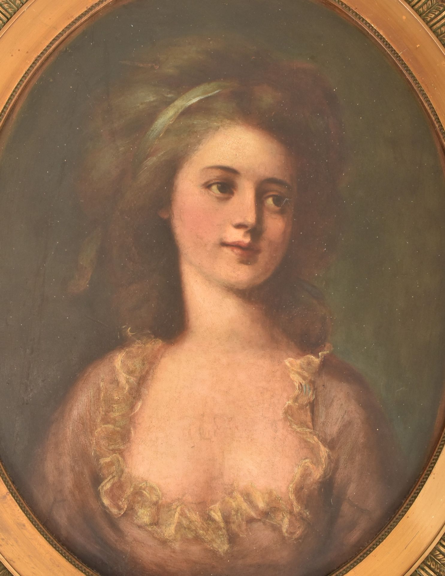 FRENCH SCHOOL - 18TH CENTURY OIL ON BOARD PORTRAIT PAINTING - Image 2 of 4