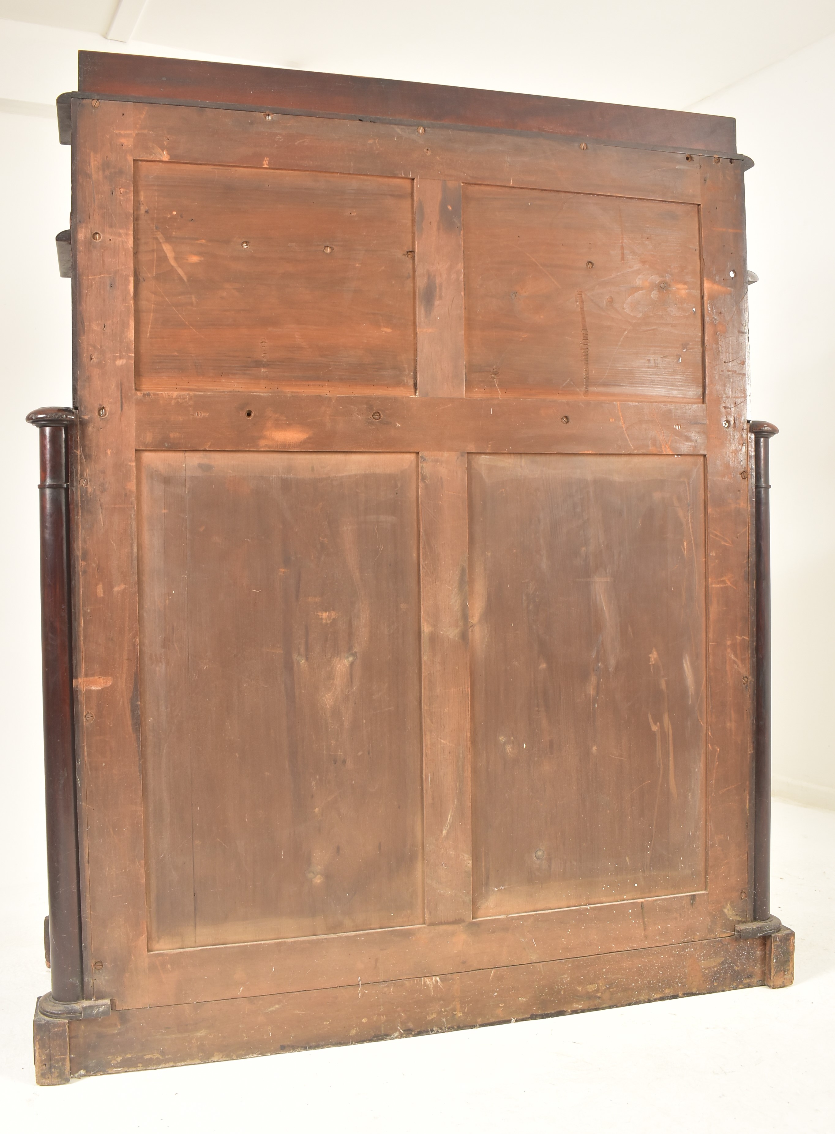 VICTORIAN 19TH CENTURY FLAME MAHOGANY CHIFFONIER - Image 5 of 5