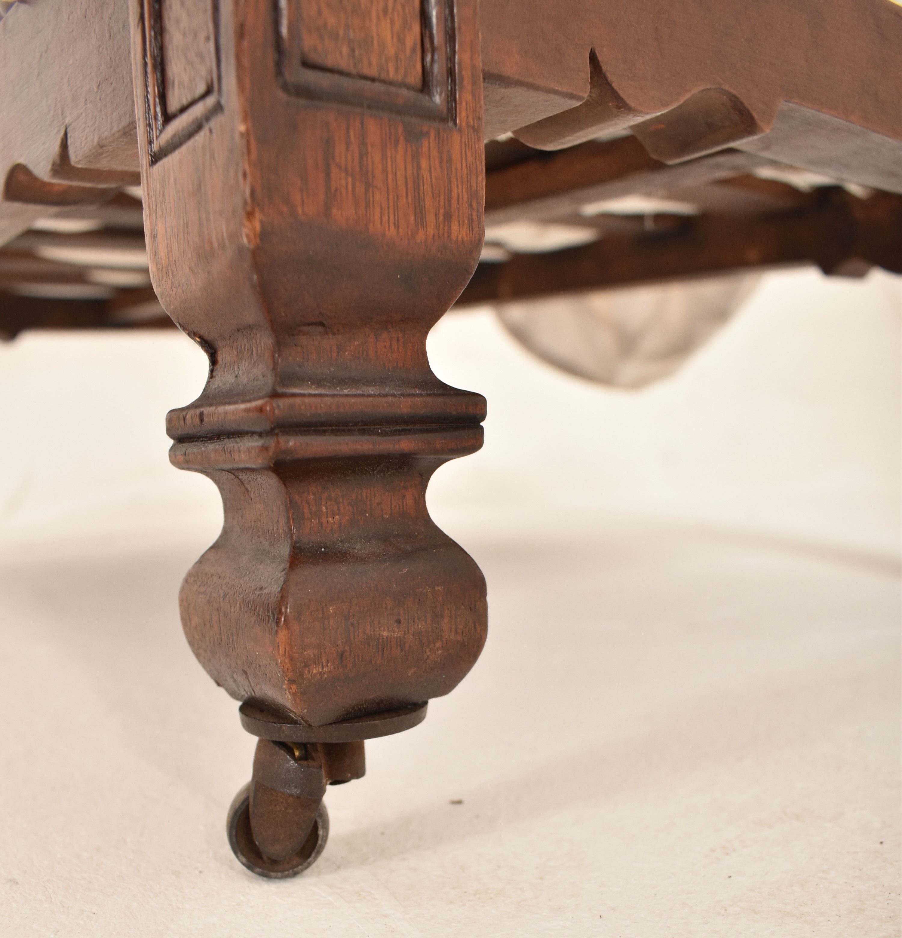VICTORIAN APPRENTICE MAHOGANY FOUR POSTER BED - Image 3 of 7