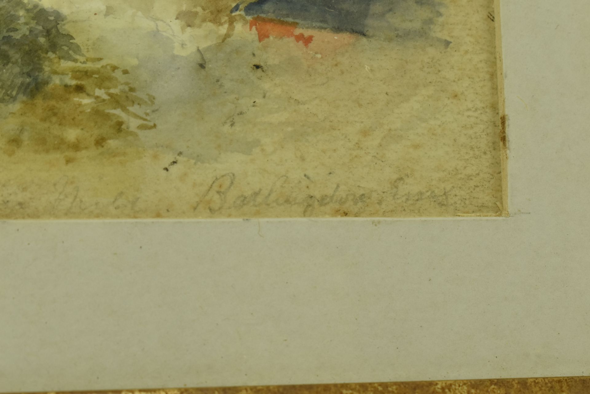 HAROLD ARTHUR BURKE (1852) - PAIR OF WATERCOLOUR PAINTINGS - Image 6 of 7