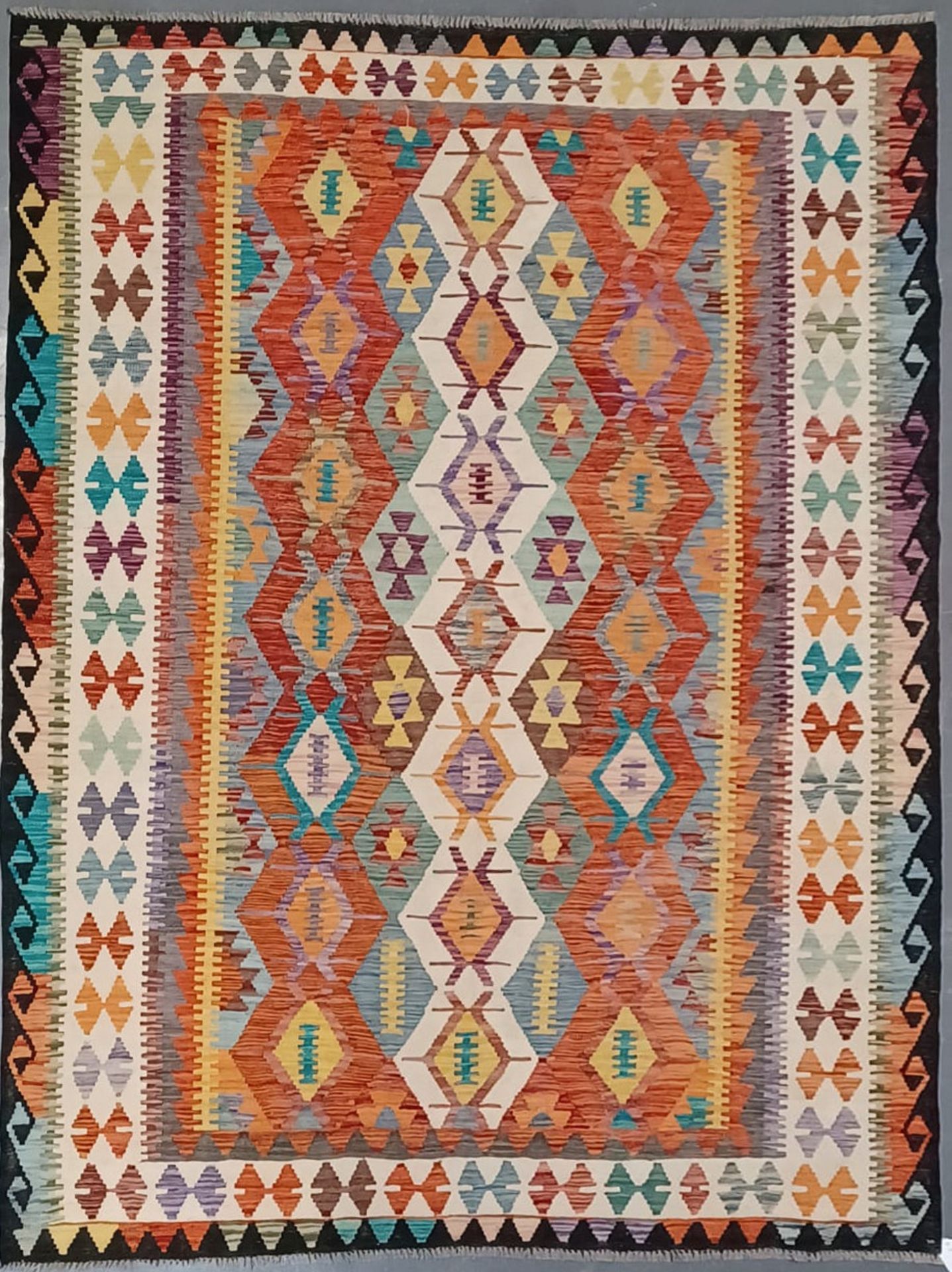 20TH CENTURY ANATOLIAN TURKISH KILIM CARPET RUG