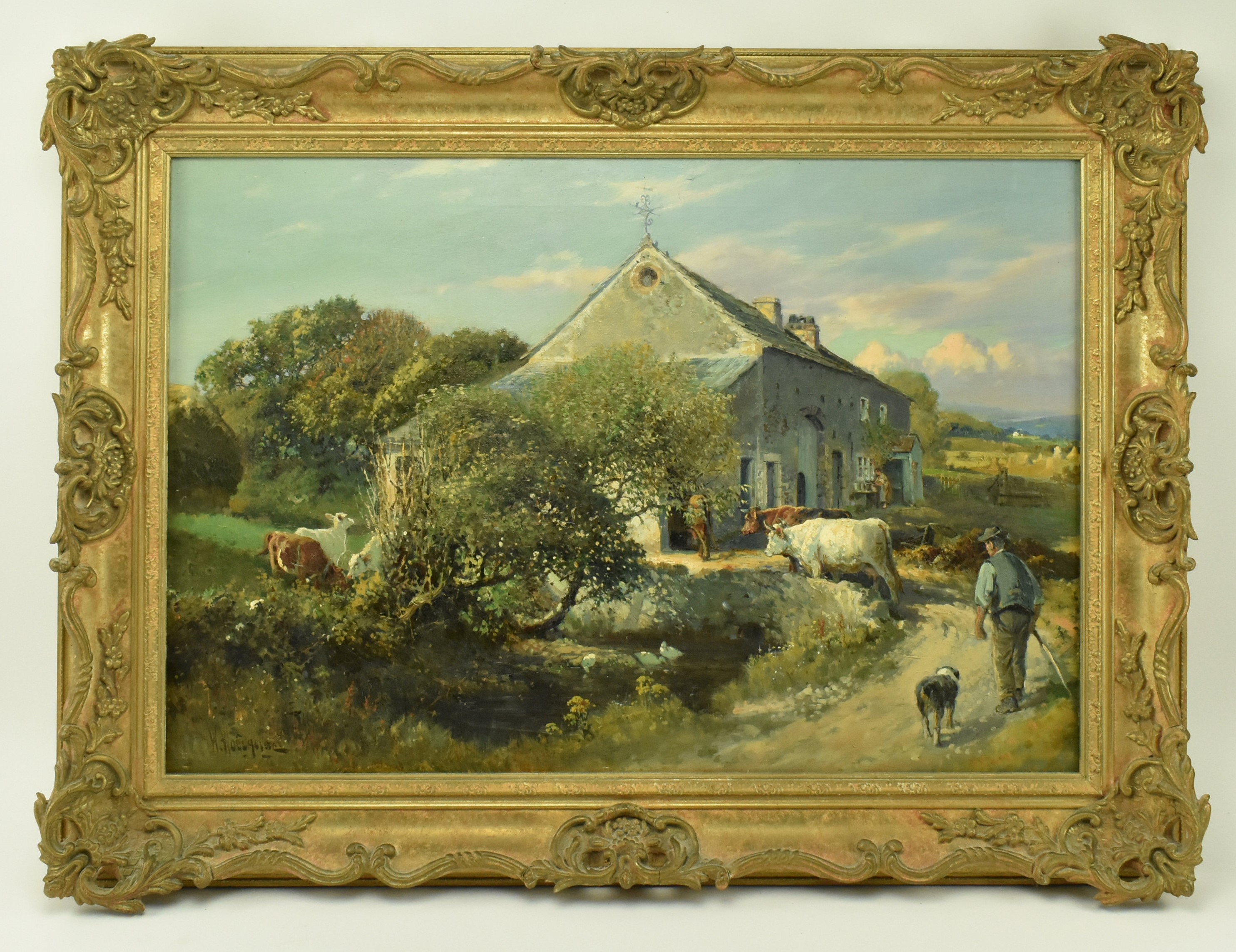 ATTRIBUTED TO WILLIAM WOODHOUSE (1857-1929) - OIL ON CANVAS - Image 2 of 6