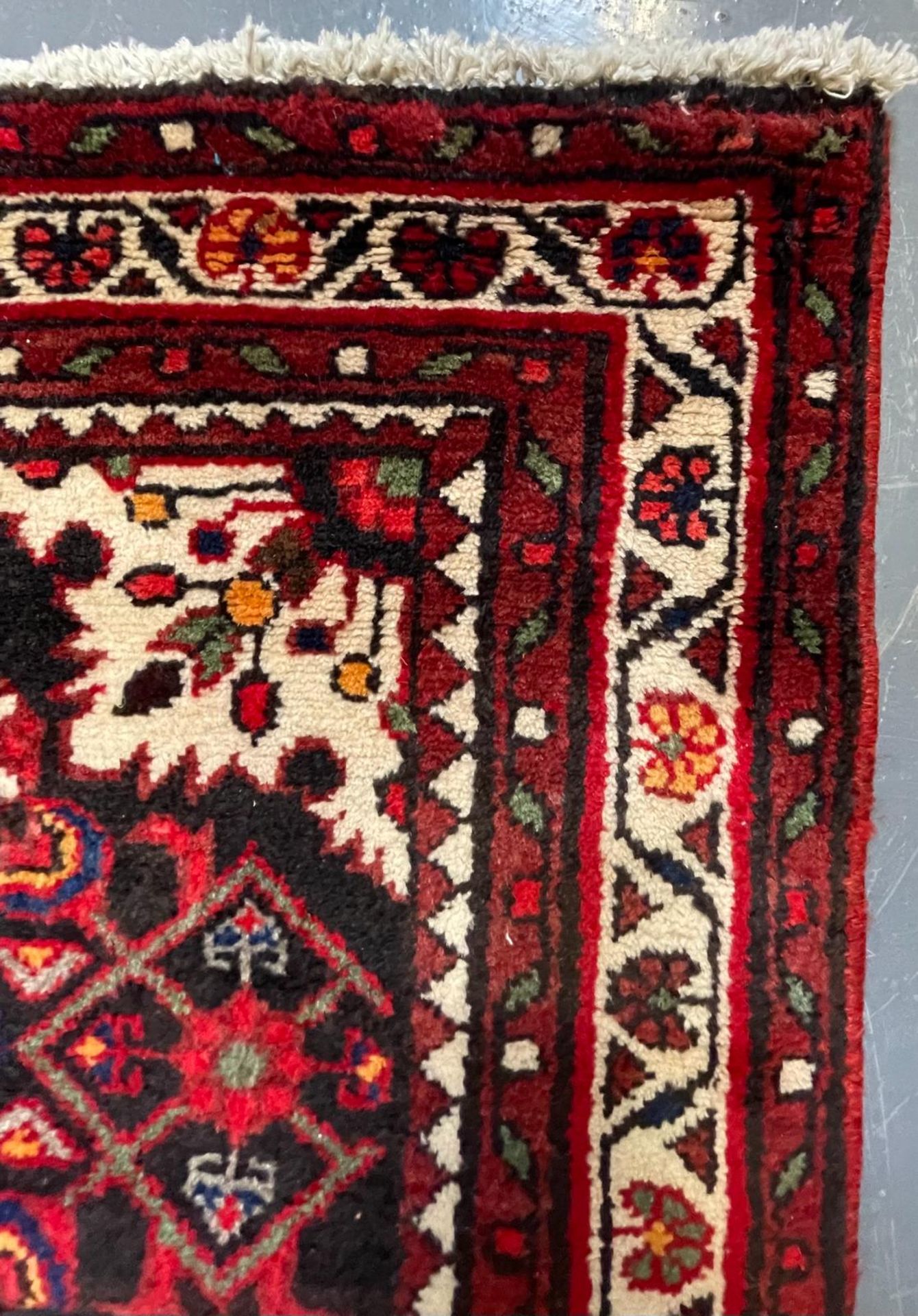 20TH CENTURY NORTH-WEST PERSIAN MALEYER RUNNER RUG - Image 3 of 5