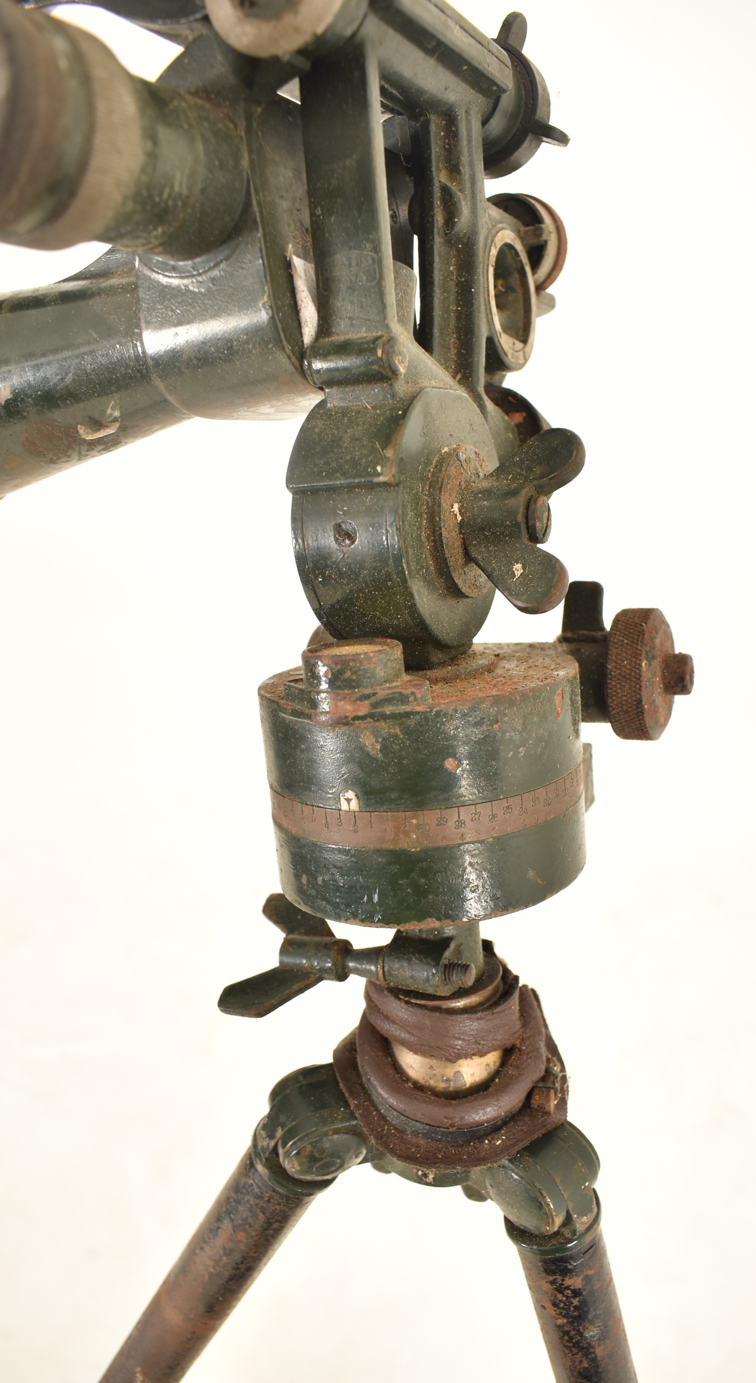 CARL ZEISS, GERMAN - MILITARY ' RABBIT EARS ' TRIPOD OPTICS - Image 5 of 9