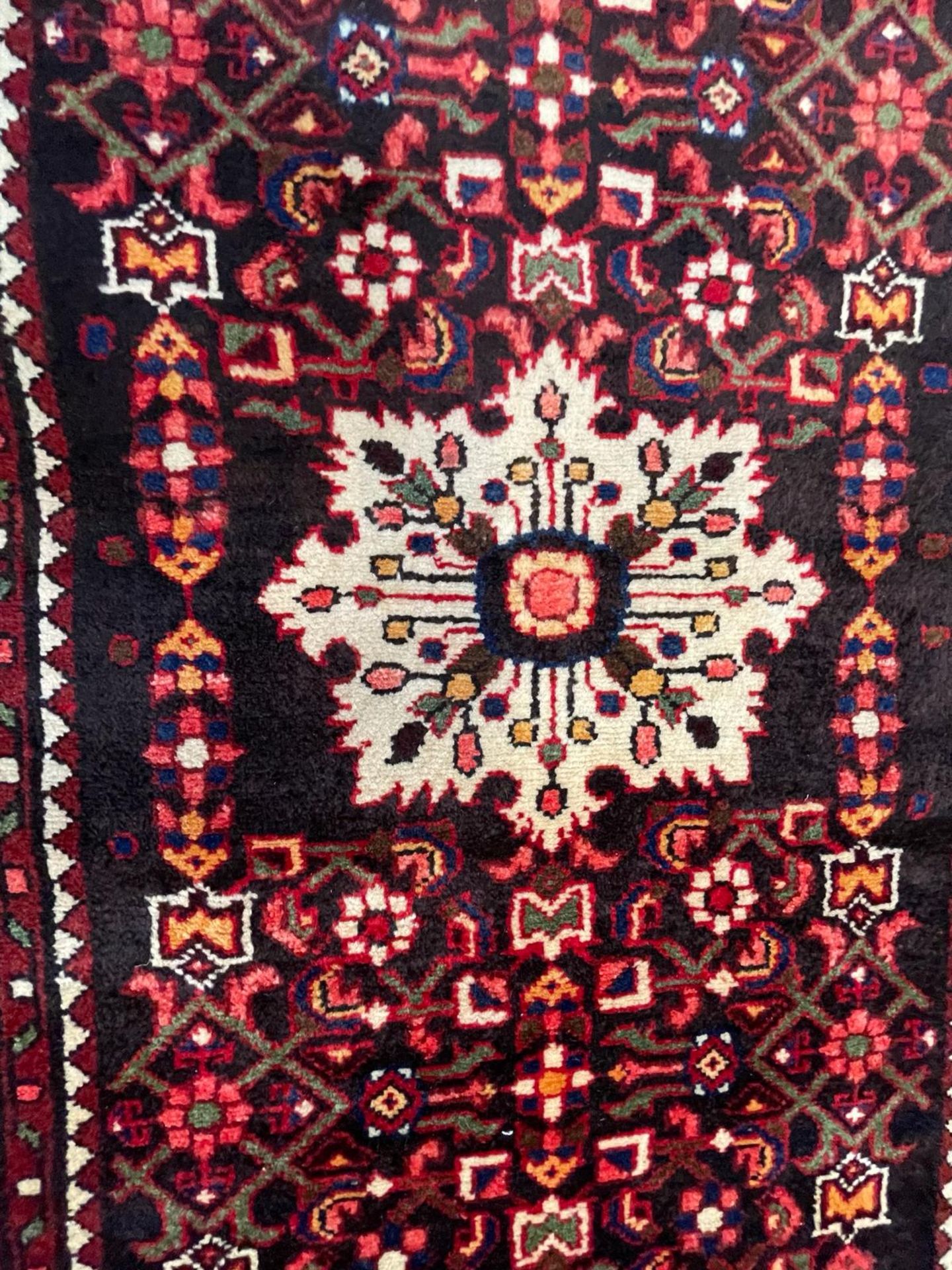 20TH CENTURY NORTH-WEST PERSIAN MALEYER RUNNER RUG - Image 2 of 5