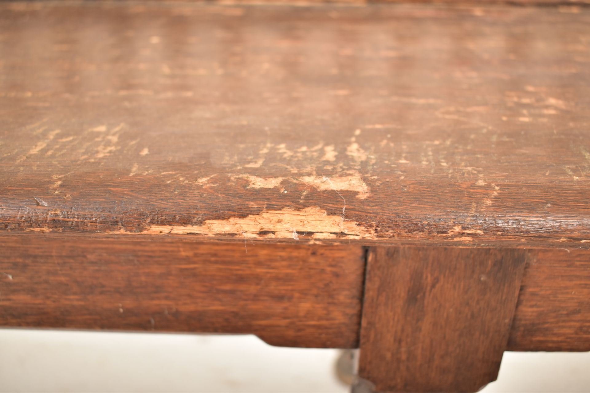 VICTORIAN 19TH CENTURY OAK HALL SETTLE BENCH - Image 3 of 6