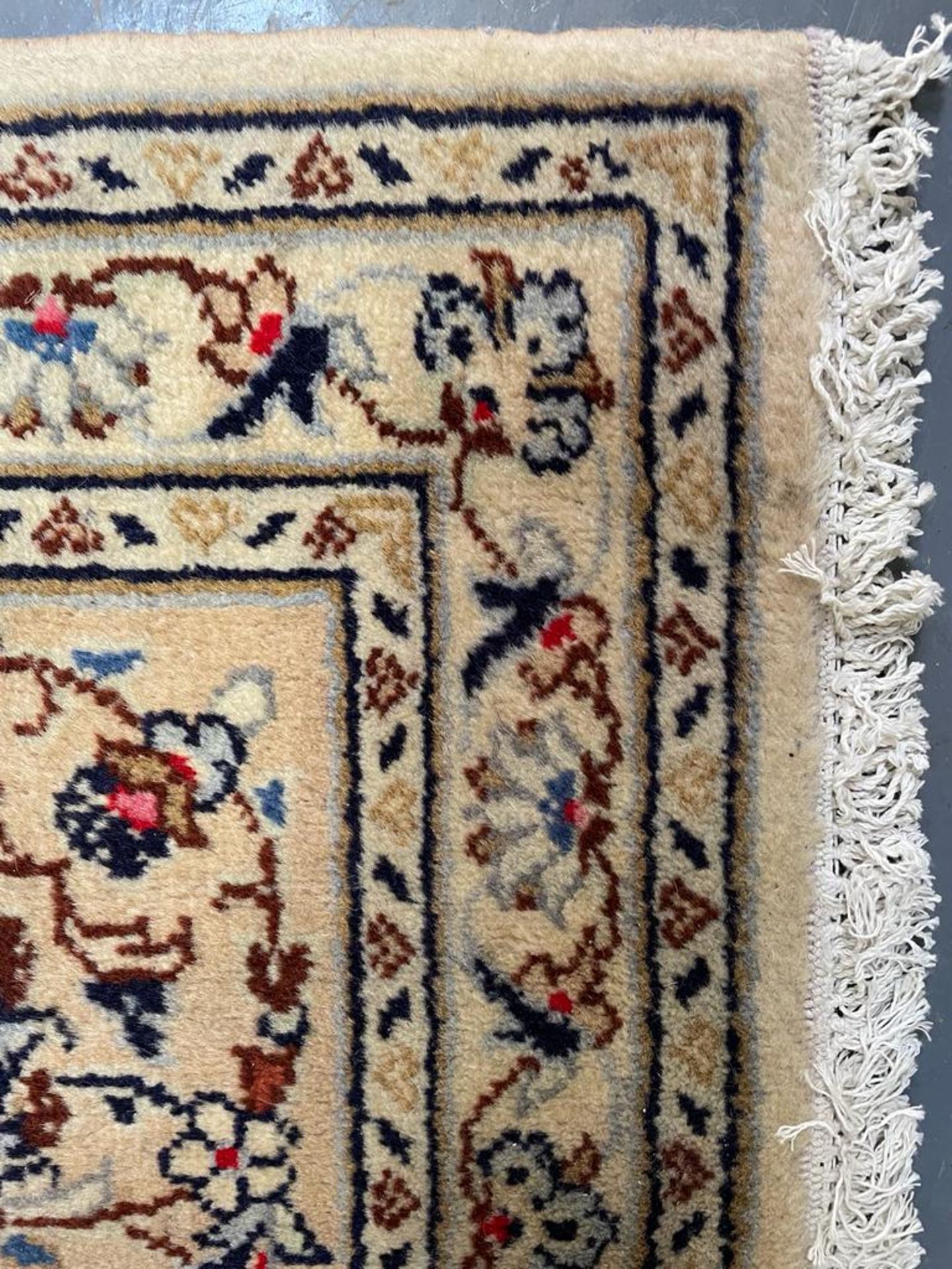 EARLY 20TH CENTURY CENTRAL PERSIAN KASHAN CARPET RUG - Image 3 of 5