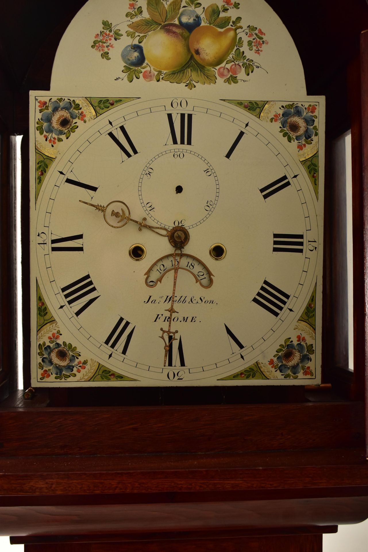 JAMES WEBB & SON OF FROME WEST COUNTRY LONGCASE CLOCK - Bild 2 aus 11