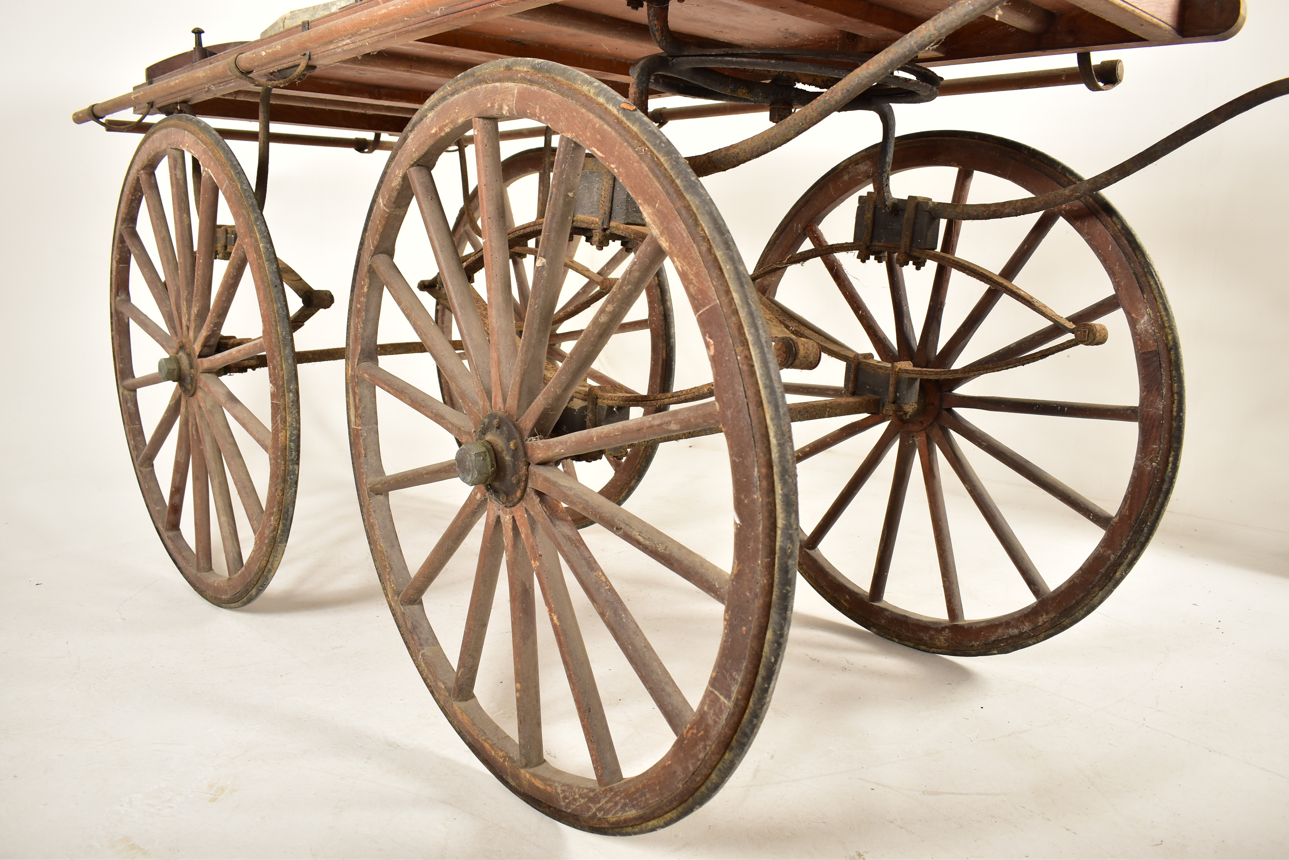 LATE 19TH CENTURY MACKNESS OF CHIPPENHAM BIER CARRIAGE - Image 2 of 5