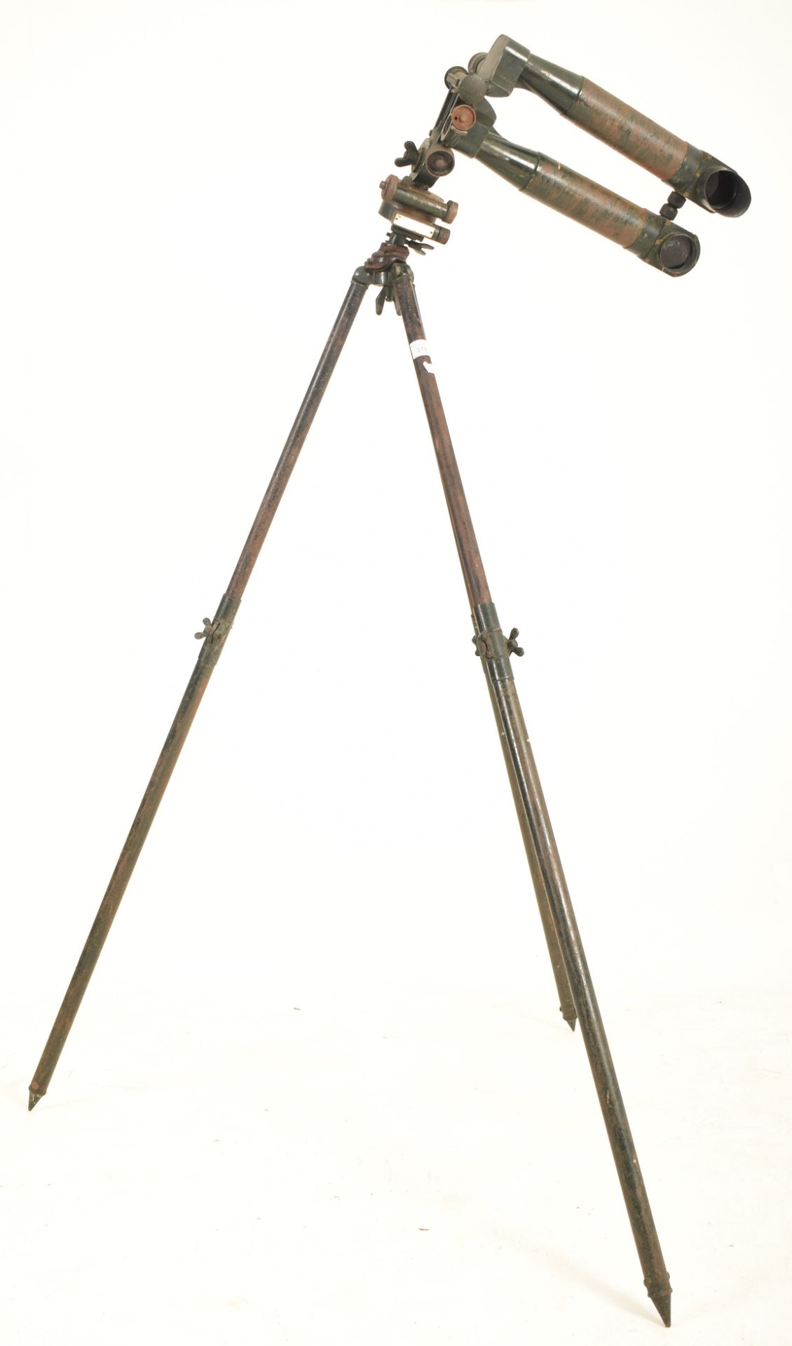 CARL ZEISS, GERMAN - MILITARY ' RABBIT EARS ' TRIPOD OPTICS - Bild 9 aus 9