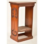 ARTS & CRAFTS CARVED OAK ECCLESIASTIC CHURCH PRAYER TABLE