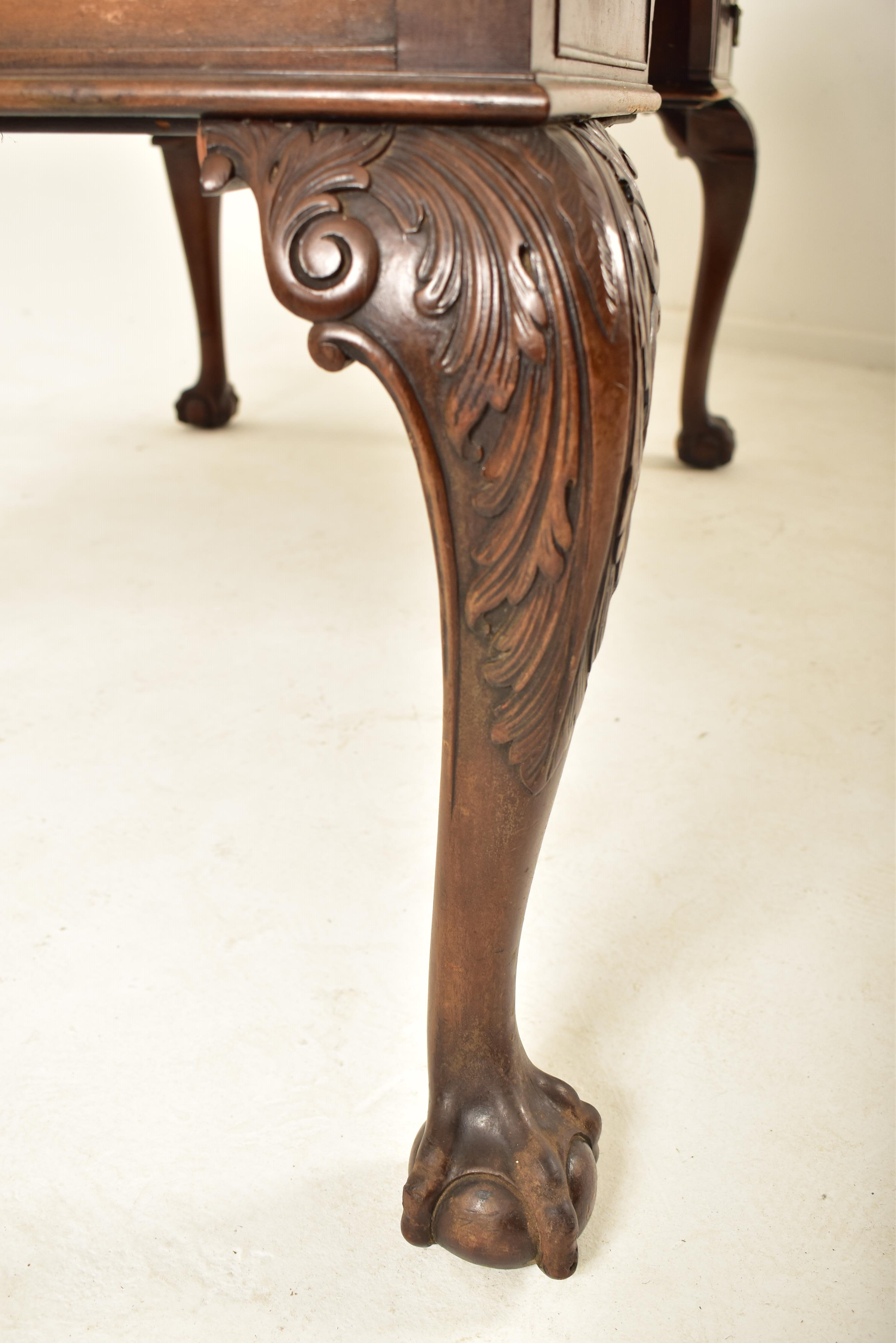 GILL & REIGATE OF LONDON - MAHOGANY PARTNERS WRITING DESK - Image 5 of 8