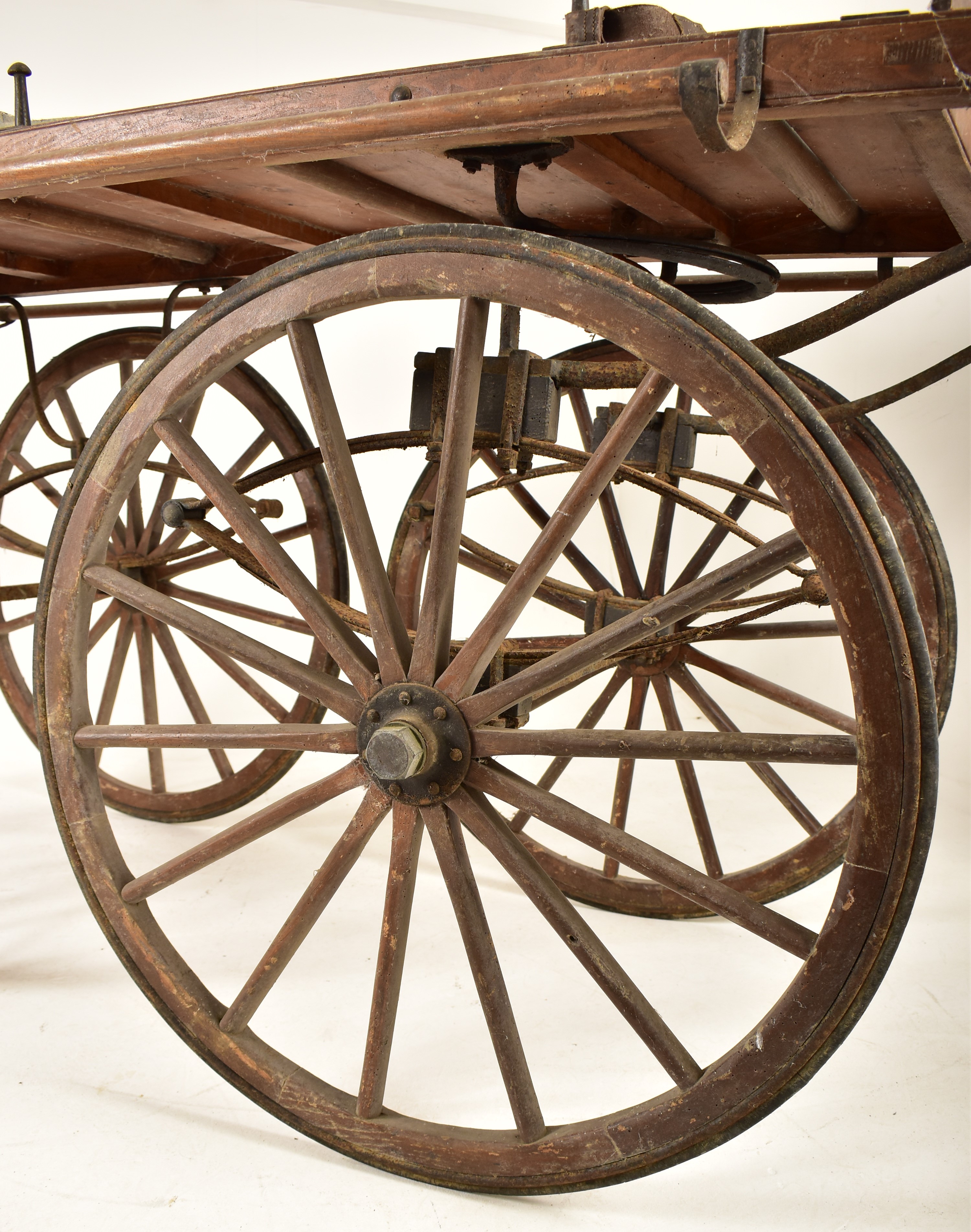 LATE 19TH CENTURY MACKNESS OF CHIPPENHAM BIER CARRIAGE - Image 4 of 5