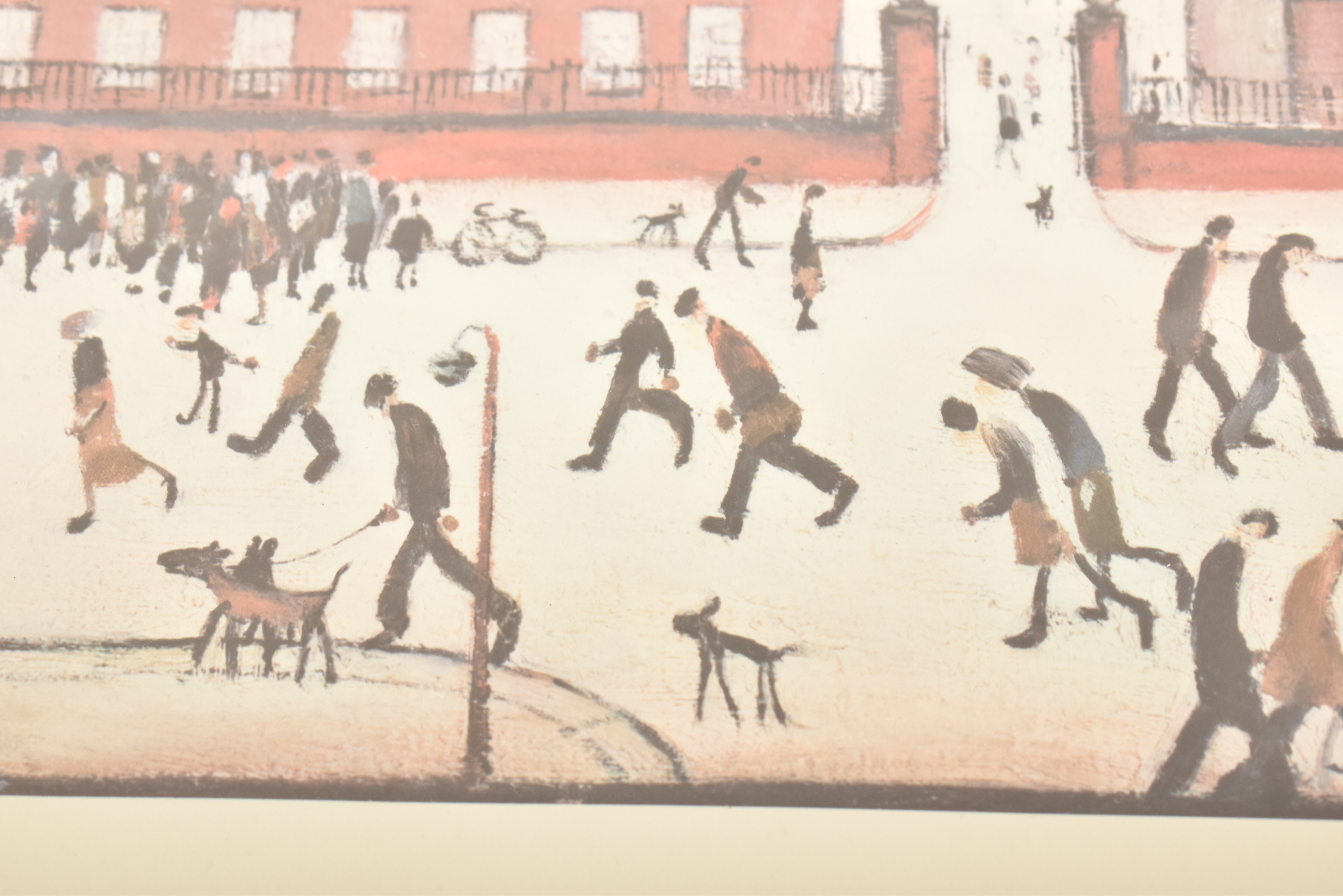 L S LOWRY - MILL SCENE - 1972 - SIGNED LIMITED EDITION PRINT - Image 3 of 6