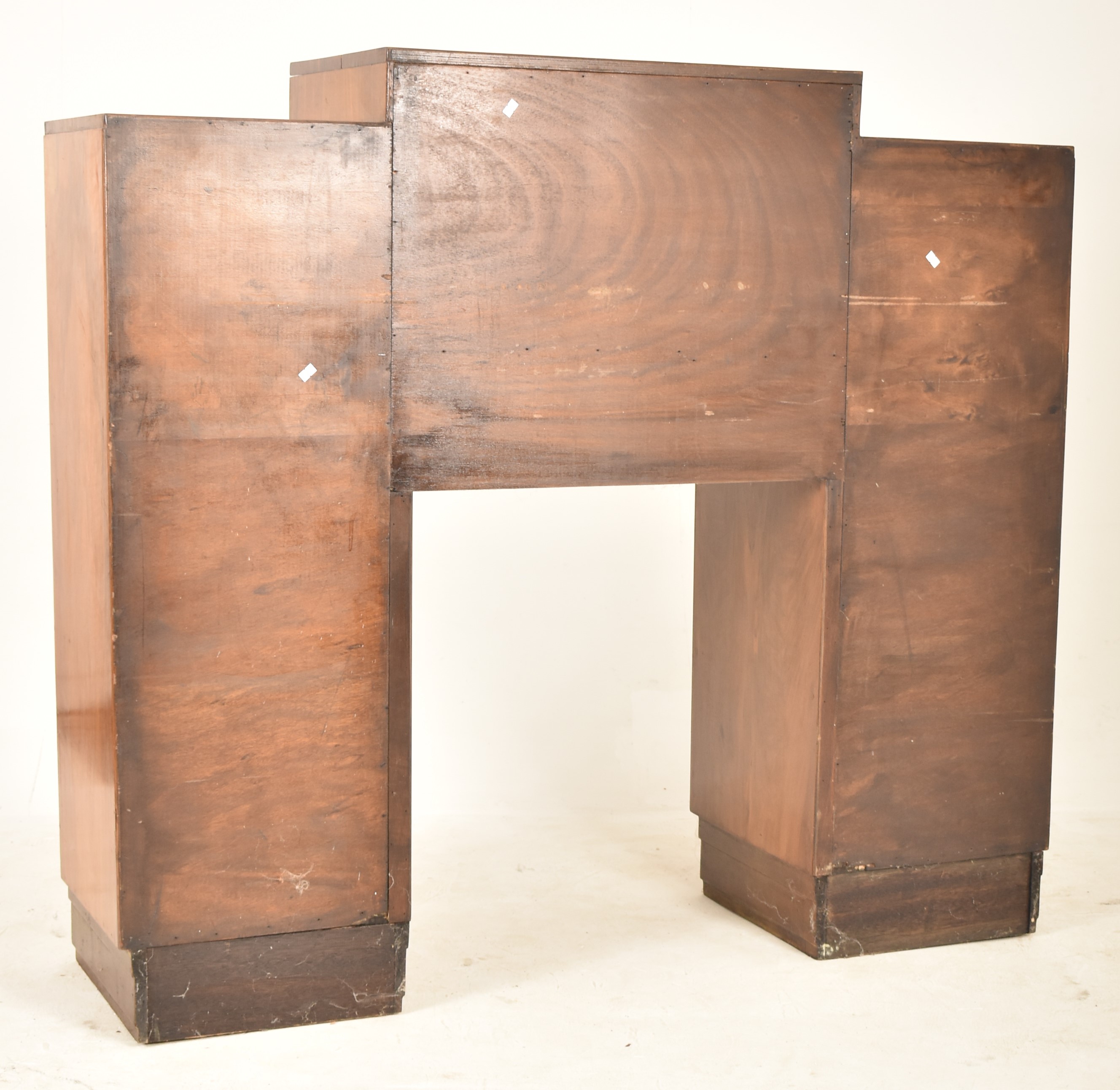 ART DECO 1930S BURR WALNUT FALL FRONT COCKTAIL CABINET - Image 7 of 7