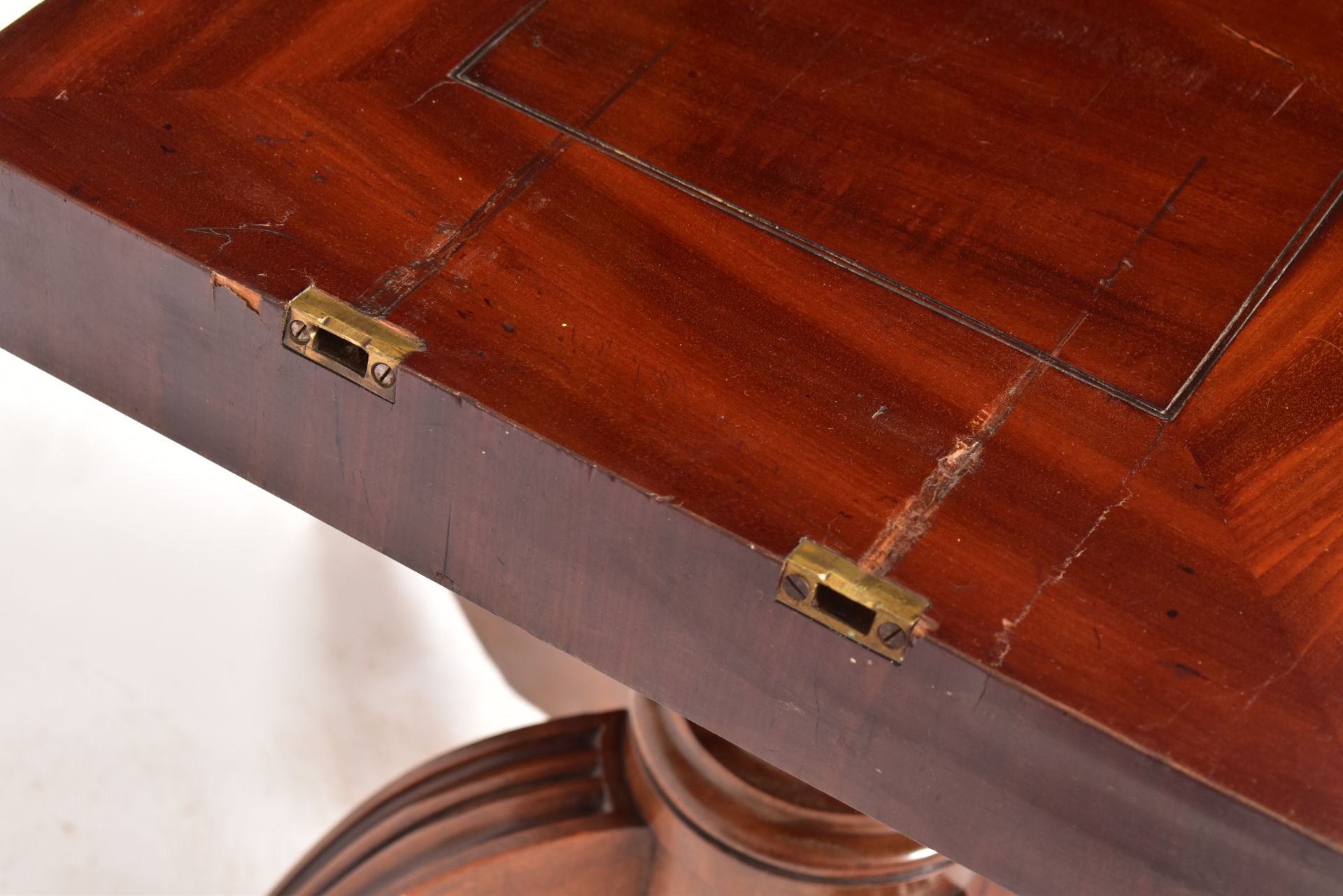 LATE 18TH CENTURY GEORGE III MAHOGANY BREAKFAST TABLE - Image 5 of 8