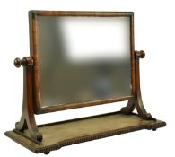 GEORGE III MAHOGANY TOILET SWING MIRROR - ATTRIBUTED TO GILLOWS