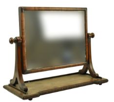 GEORGE III MAHOGANY TOILET SWING MIRROR - ATTRIBUTED TO GILLOWS