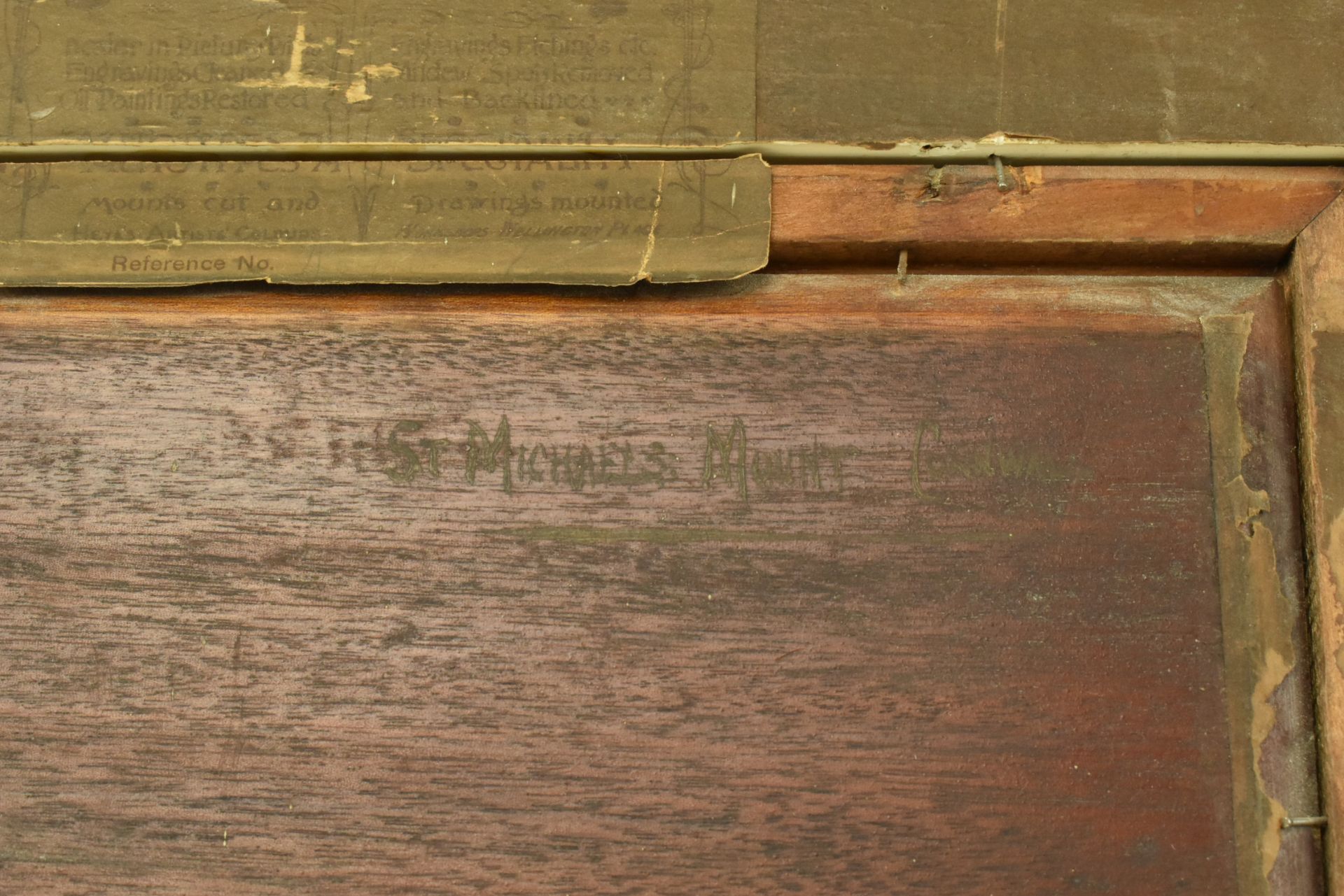 WILLIAM A. THORNELY (1847-1907) - ST MICHAEL'S MOUNT - OIL ON BOARD - Bild 5 aus 5