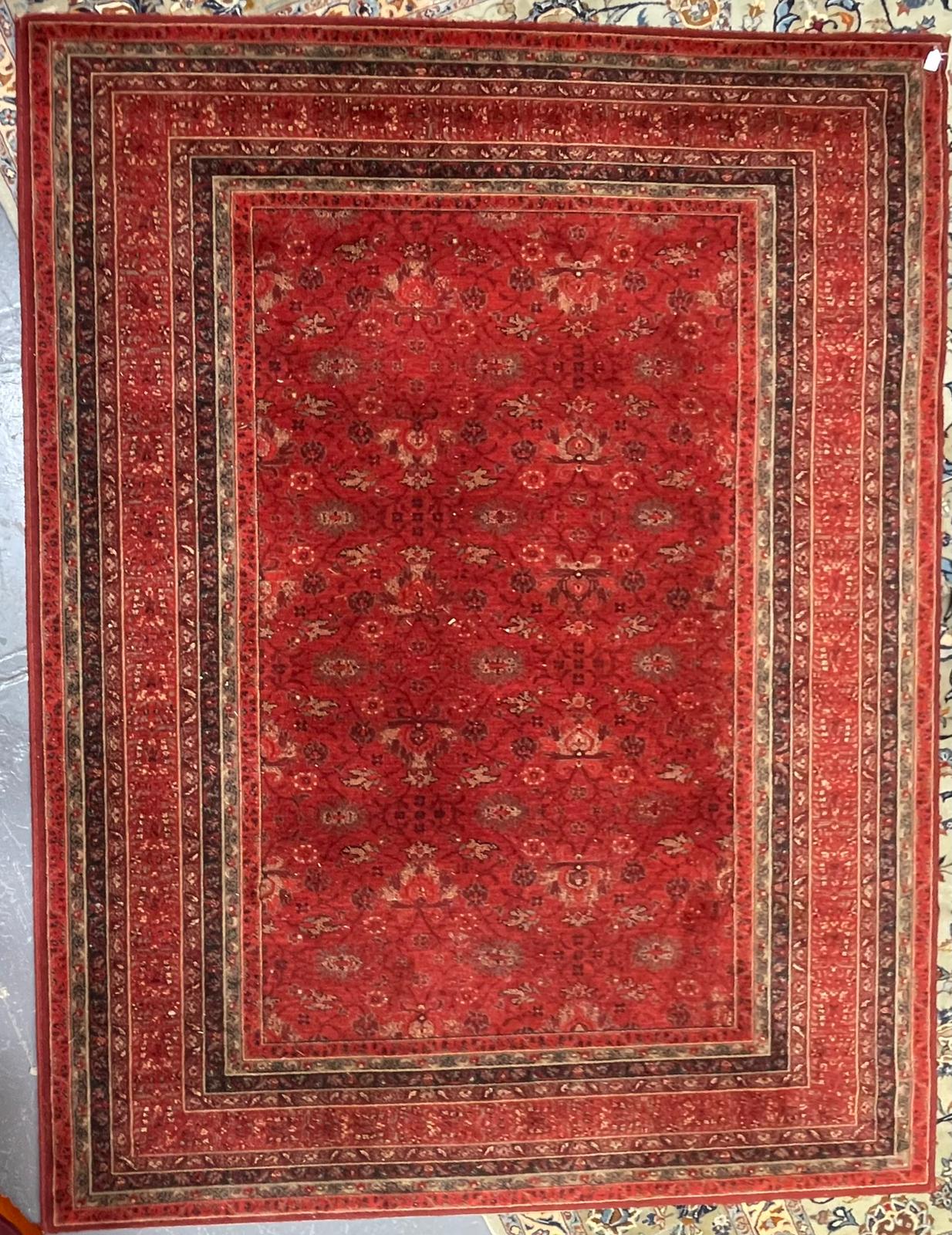 ROYAL KESHAN PURE NEW WOOL PILE CARPET RUG